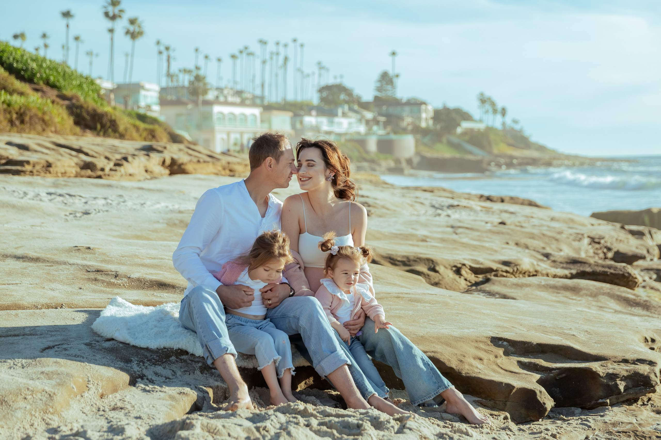 Maternity Photoshoot | La Jolla Beach. Inna Plekhanova | San Diego Photographer