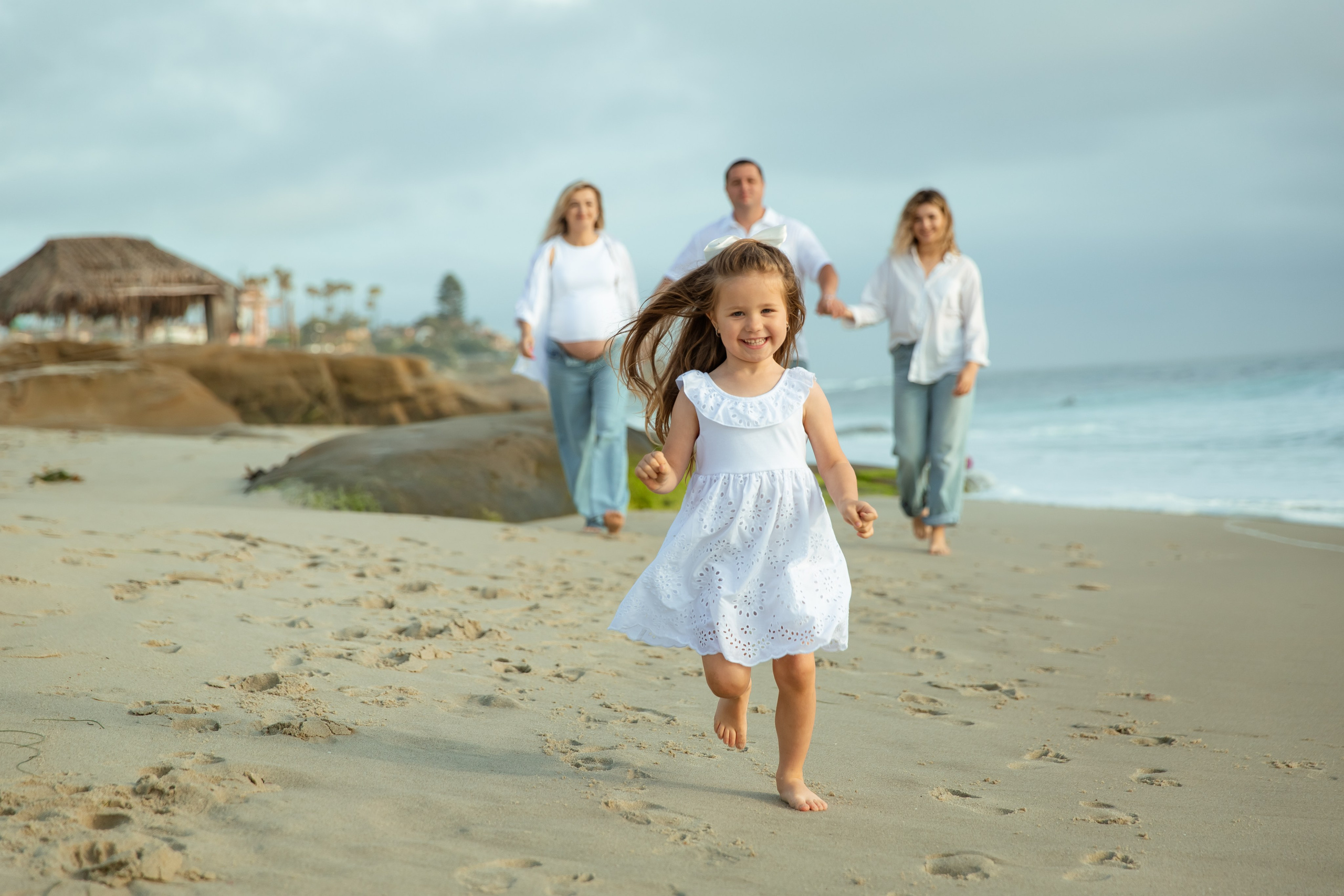 Maternity Photoshoot | La Jolla Beach. Inna Plekhanova | San Diego Photographer