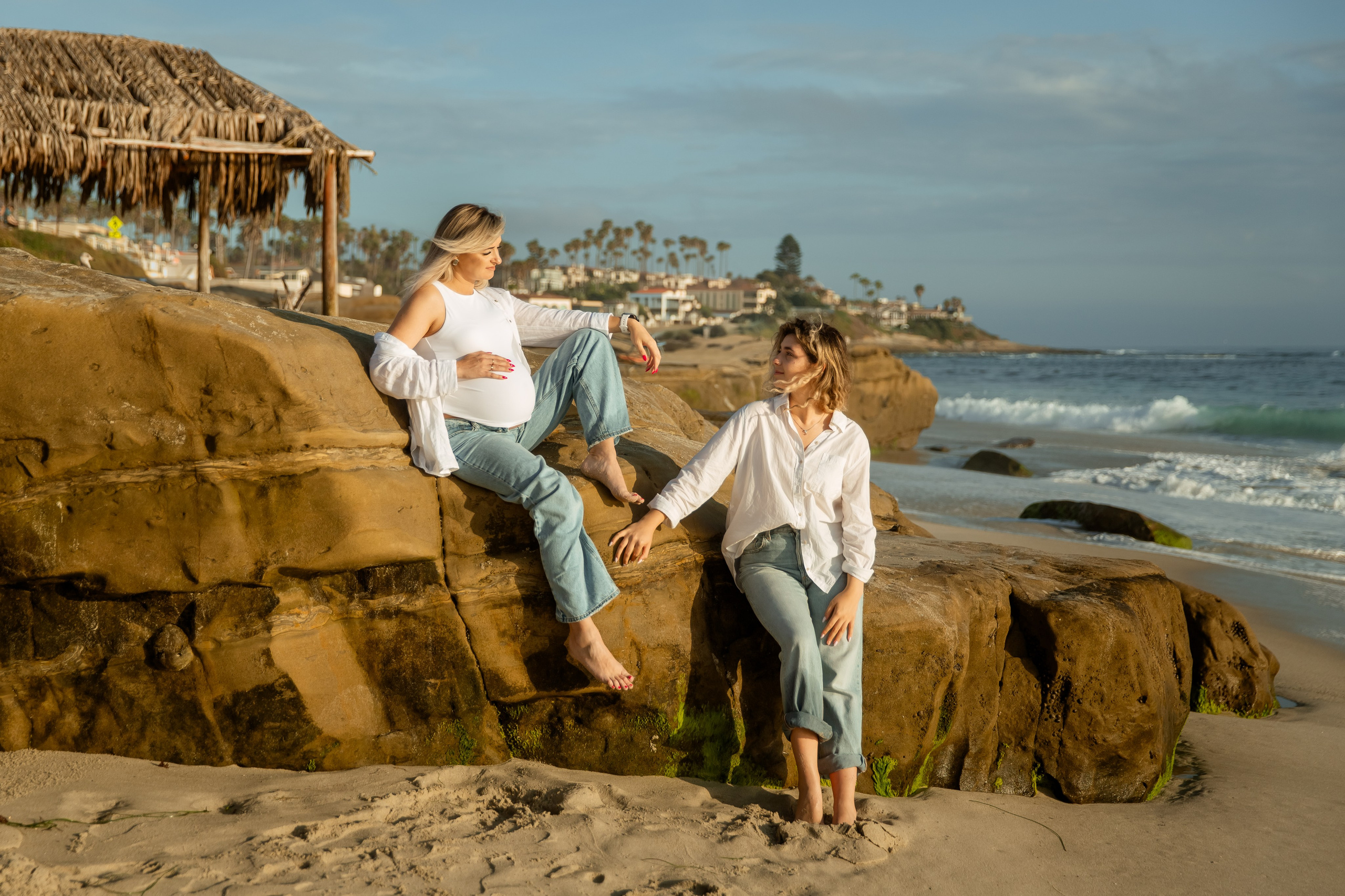 Maternity Photoshoot | La Jolla Beach. Inna Plekhanova | San Diego Photographer