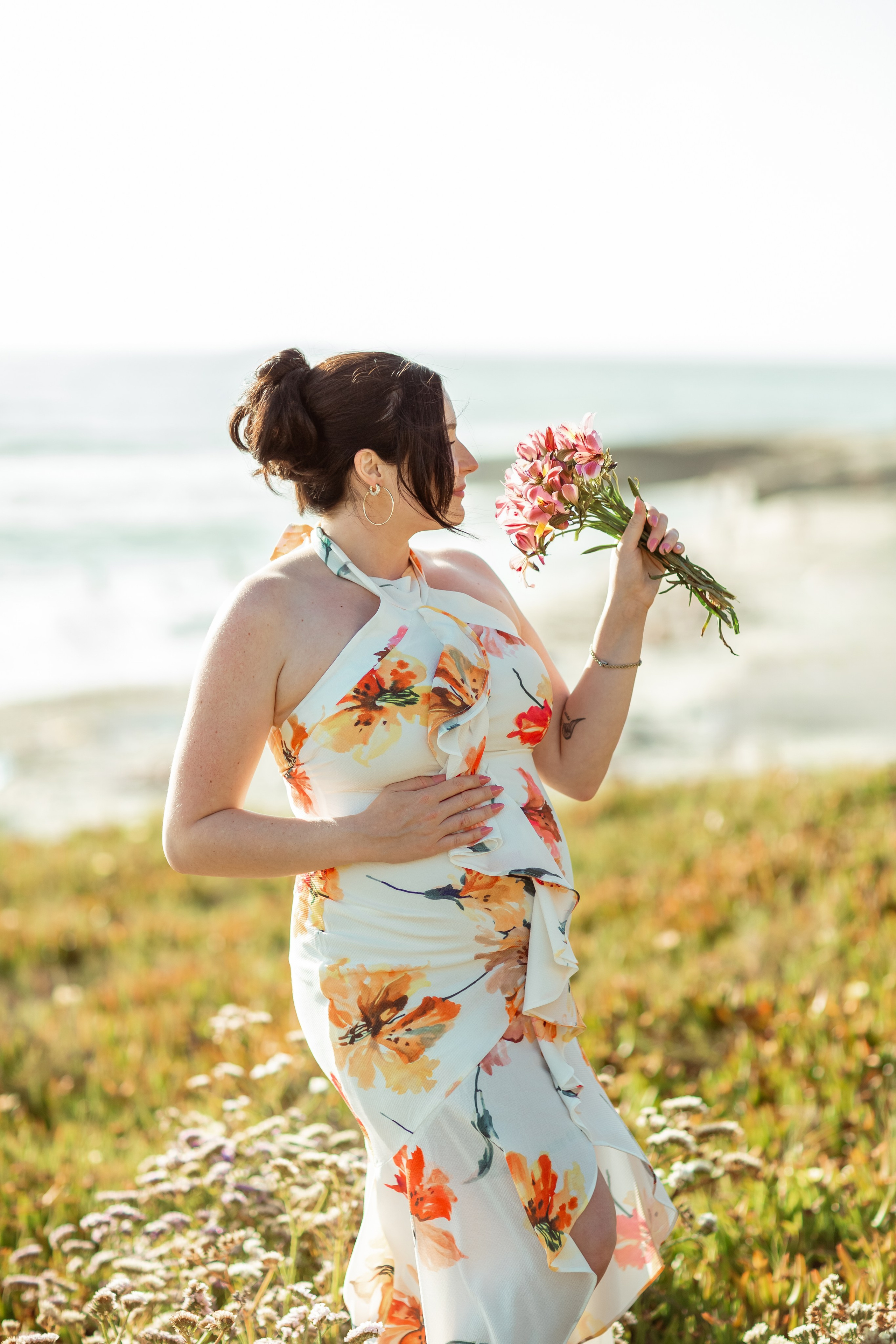 Maternity Photoshoot | La Jolla Beach. Inna Plekhanova | San Diego Photographer