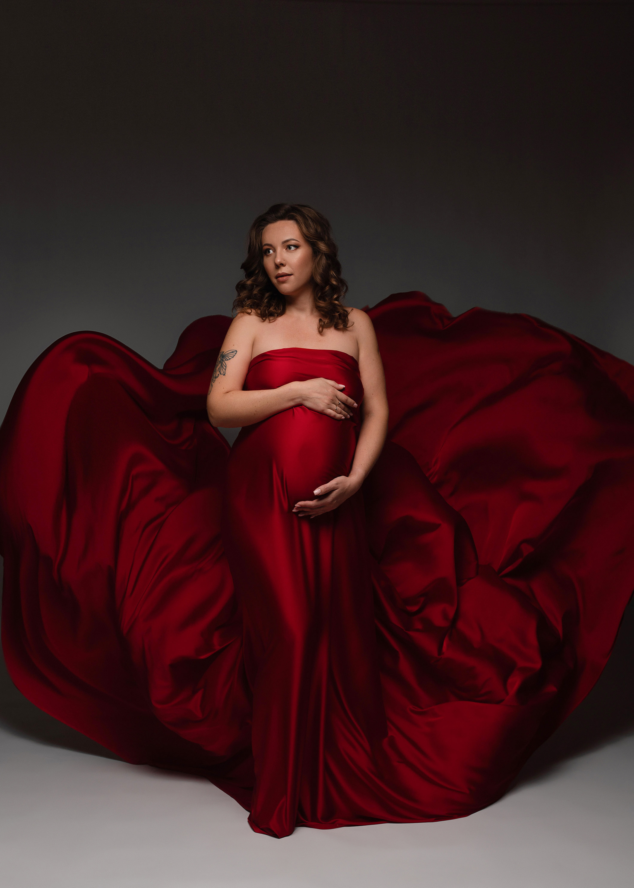 Garderoba do sesji zdjęciowej. Fotograf kobiece, ciążowy, noworodkowy Gliwice Katowice