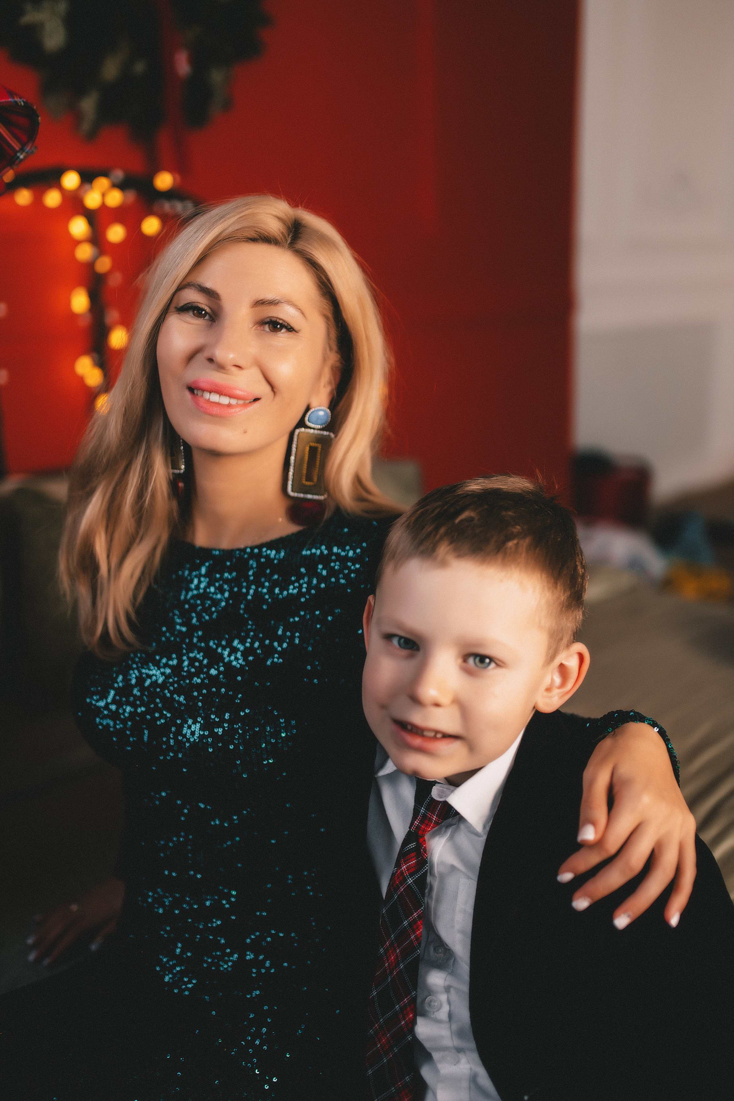 Новогодняя история Алены Алексея Алисы и Сергея. Семейный и свадебный фотограф в Харьков