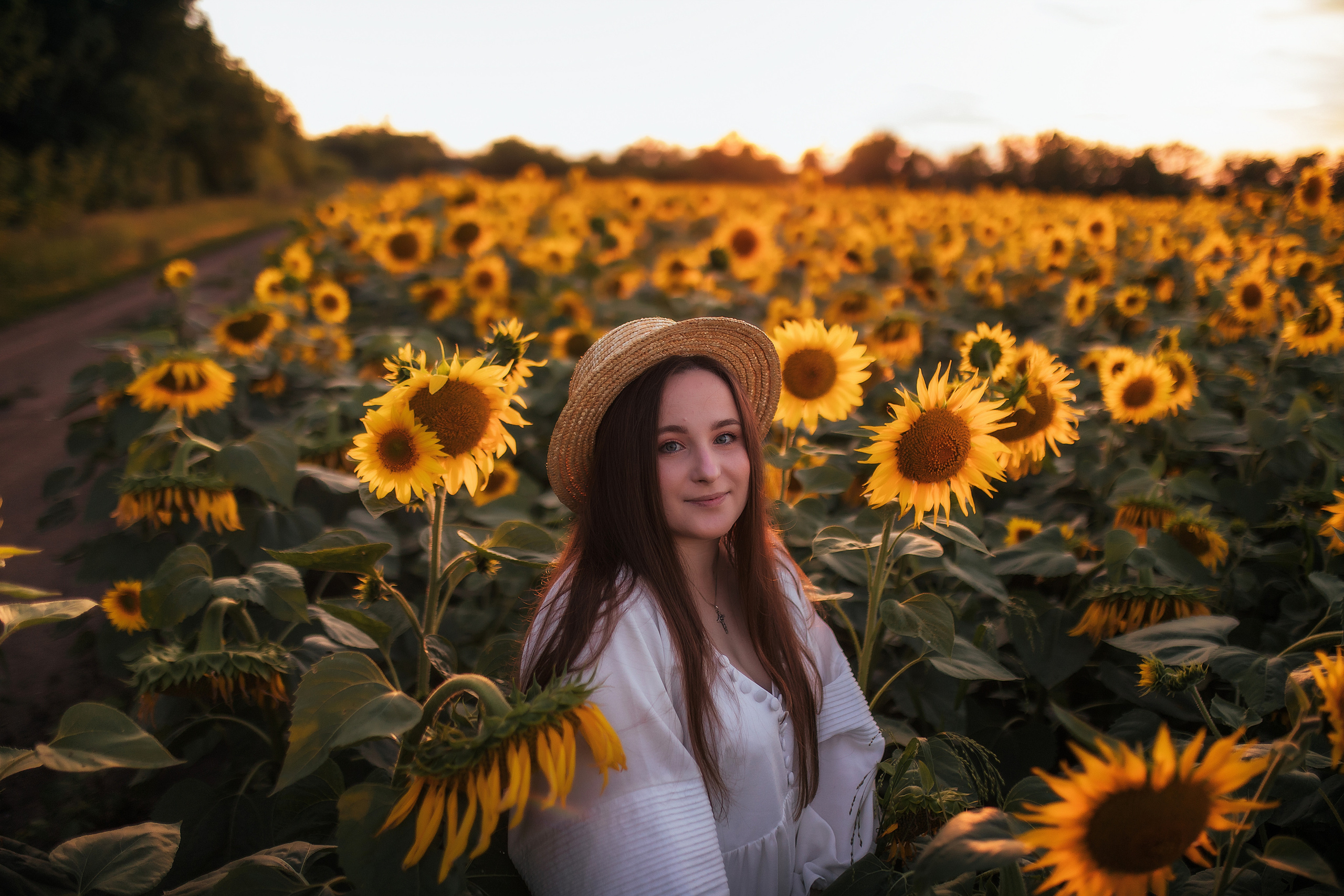 Вікторія і соняшники. Семейный и свадебный фотограф в Харьков