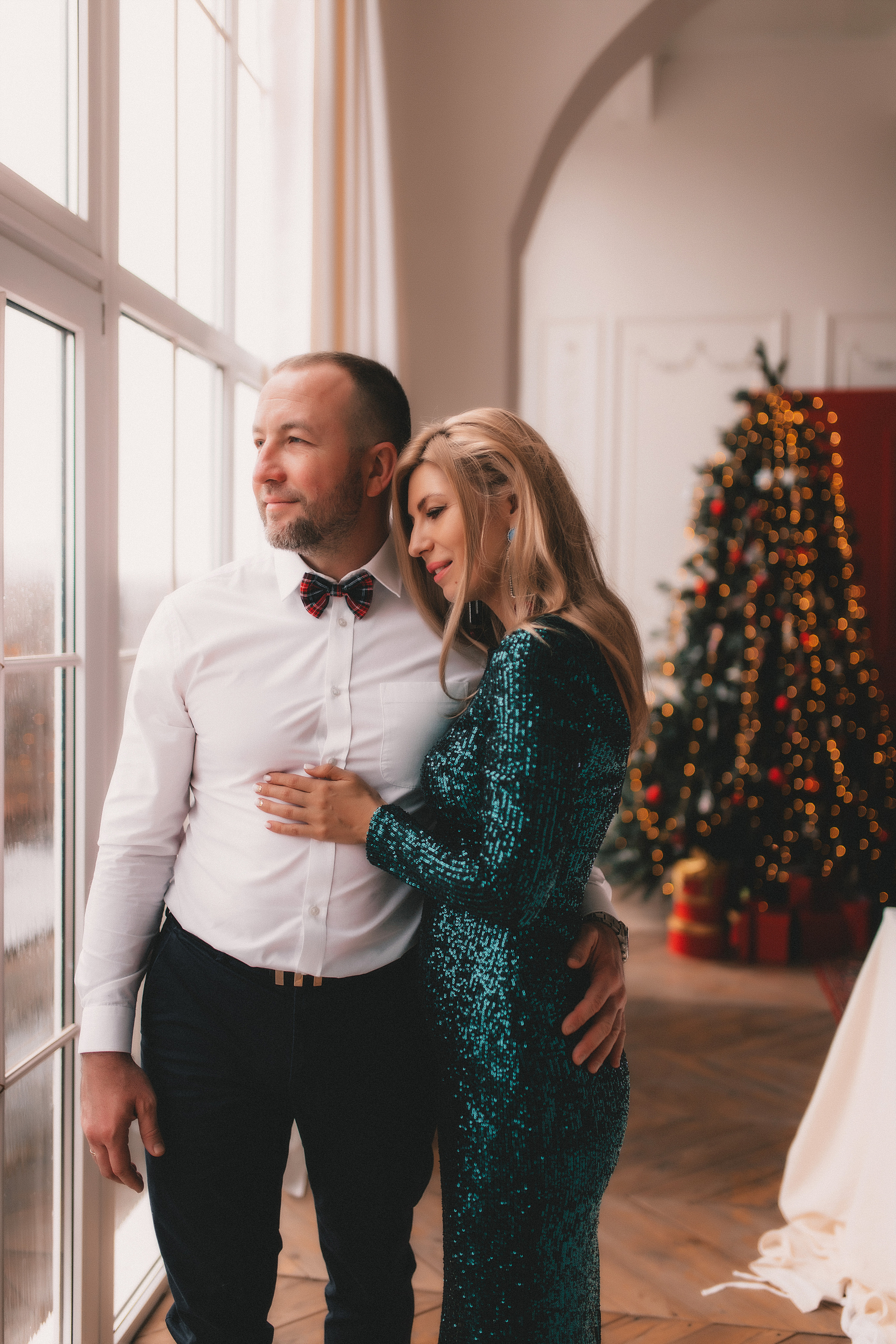 Новогодняя история Алены Алексея Алисы и Сергея. Семейный и свадебный фотограф в Харьков