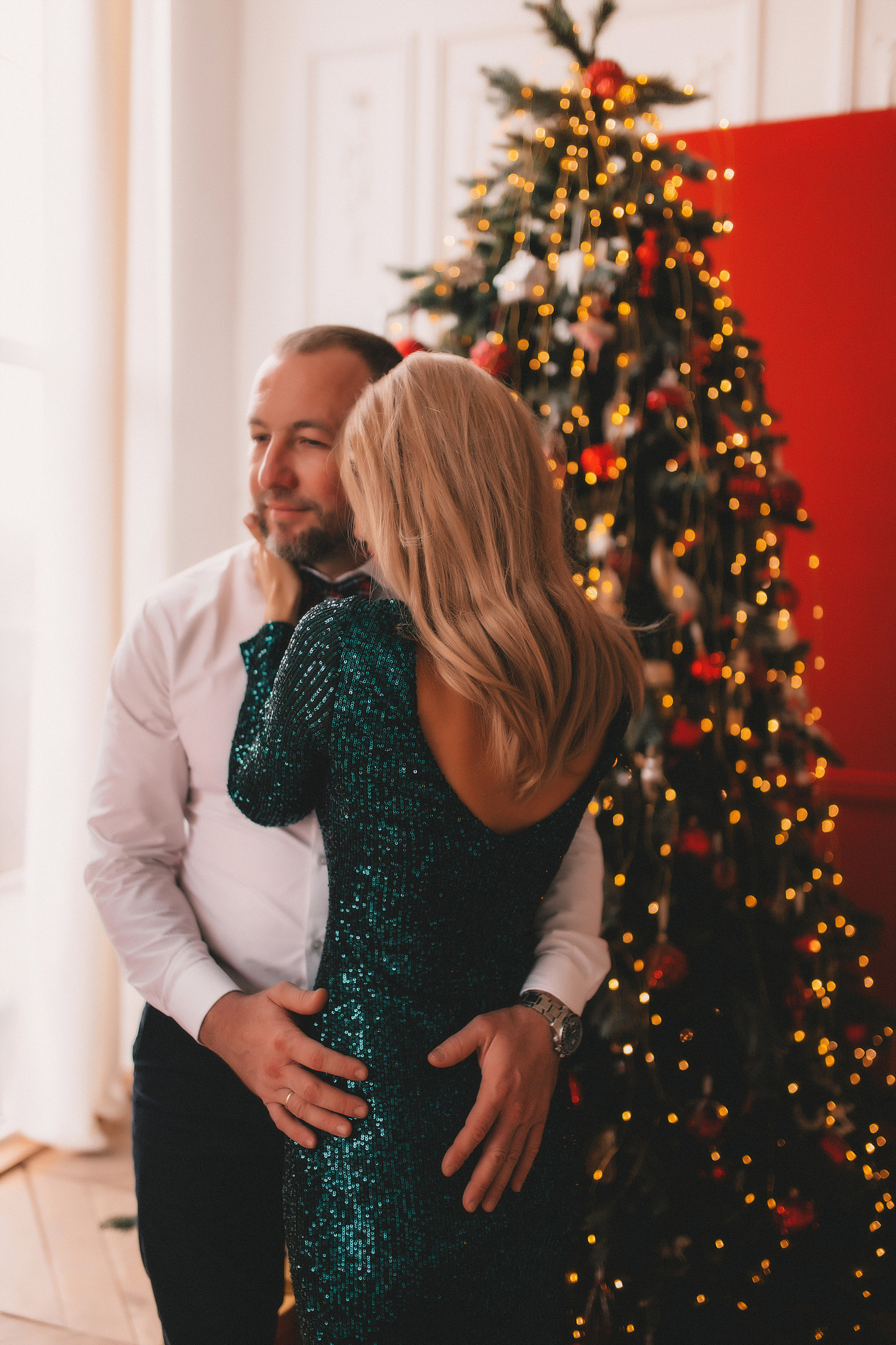 Новогодняя история Алены Алексея Алисы и Сергея. Семейный и свадебный фотограф в Харьков