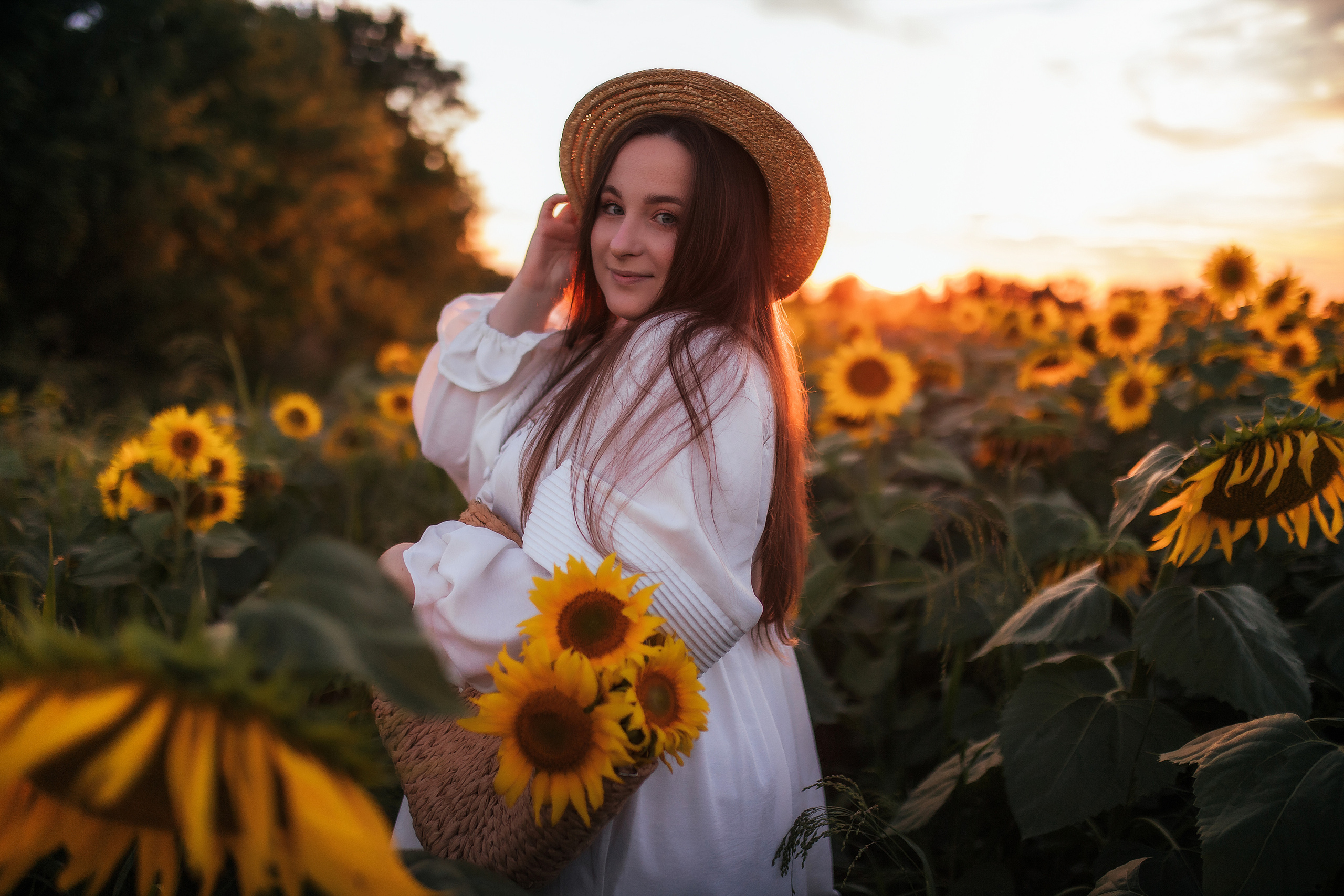 Вікторія і соняшники. Семейный и свадебный фотограф в Харьков