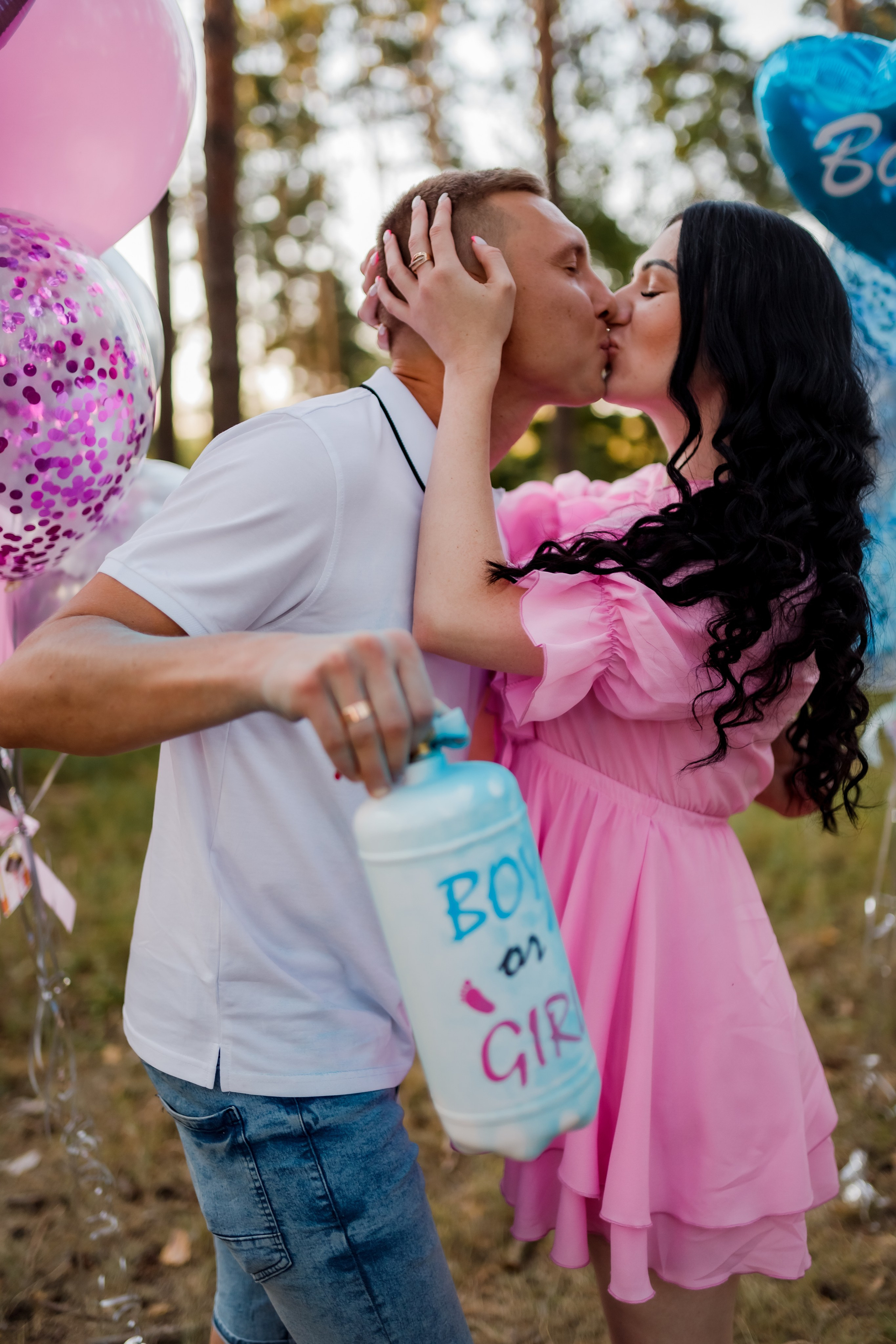 Gender party Юлія Олексій. Семейный и свадебный фотограф в Харьков