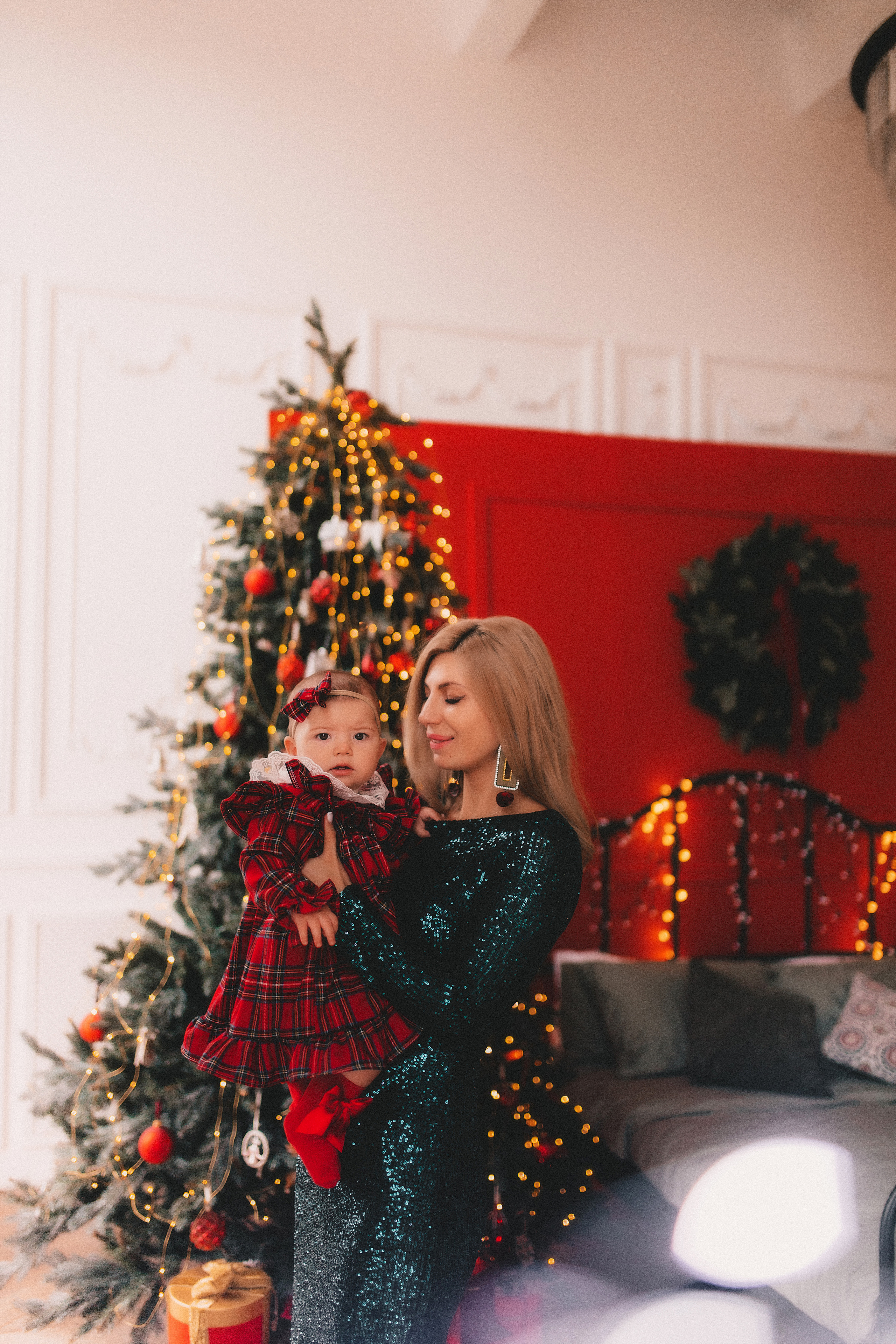 Новогодняя история Алены Алексея Алисы и Сергея. Семейный и свадебный фотограф в Харьков