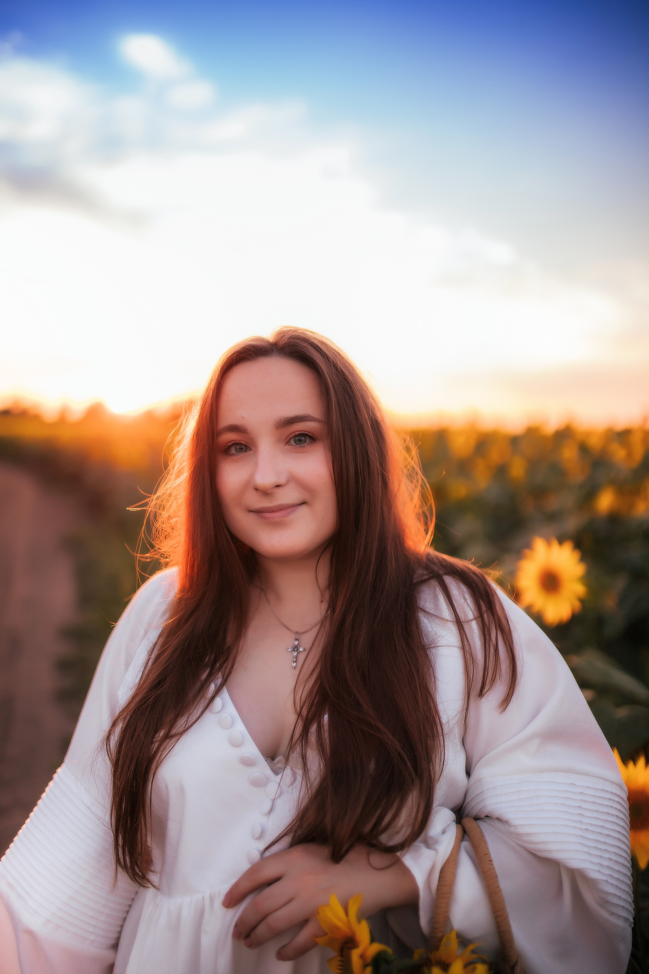 Вікторія і соняшники. Семейный и свадебный фотограф в Харьков