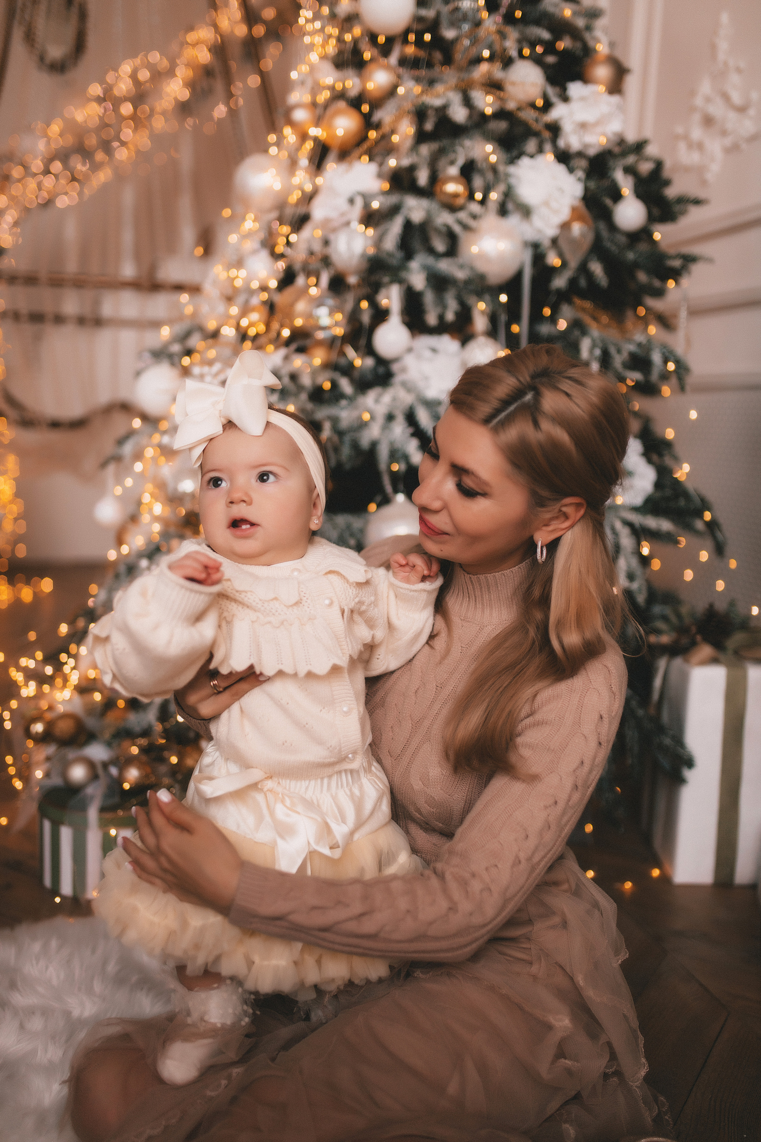 Новогодняя история Алены Алексея Алисы и Сергея. Семейный и свадебный фотограф в Харьков