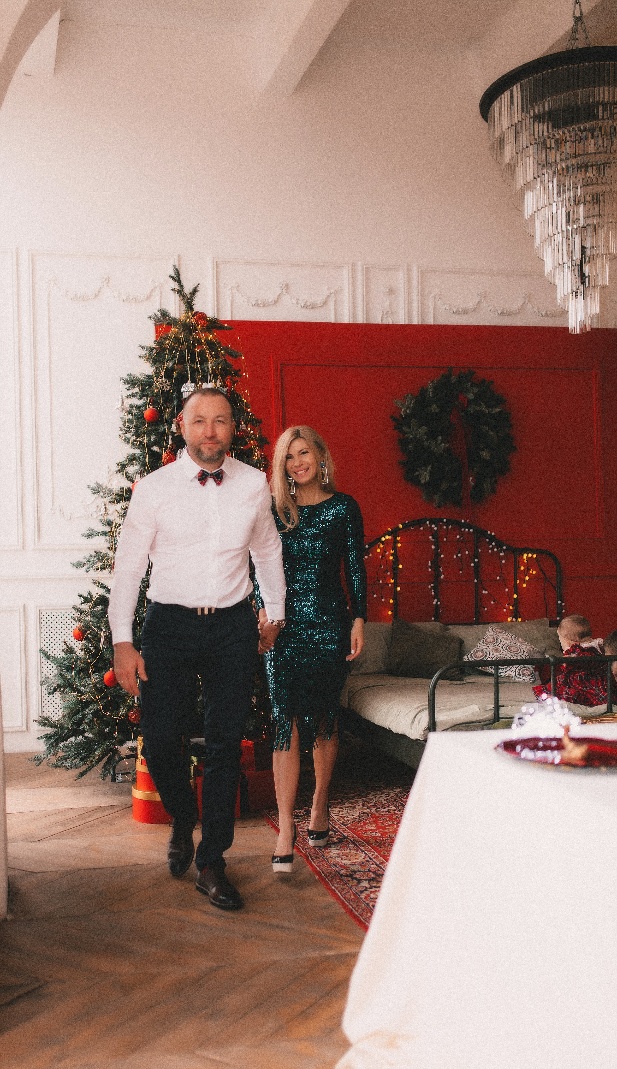 Новогодняя история Алены Алексея Алисы и Сергея. Семейный и свадебный фотограф в Харьков