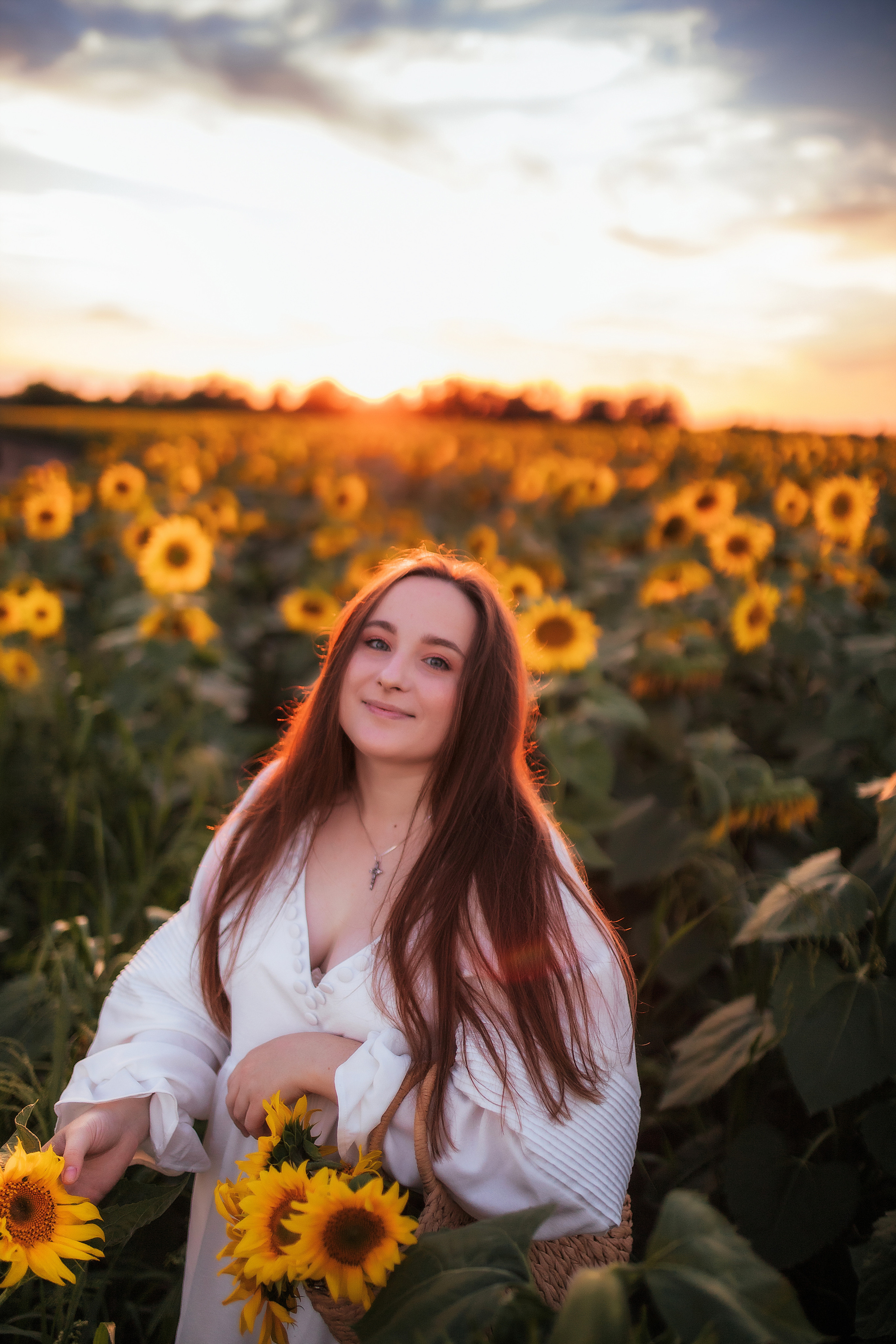 Вікторія і соняшники. Семейный и свадебный фотограф в Харьков