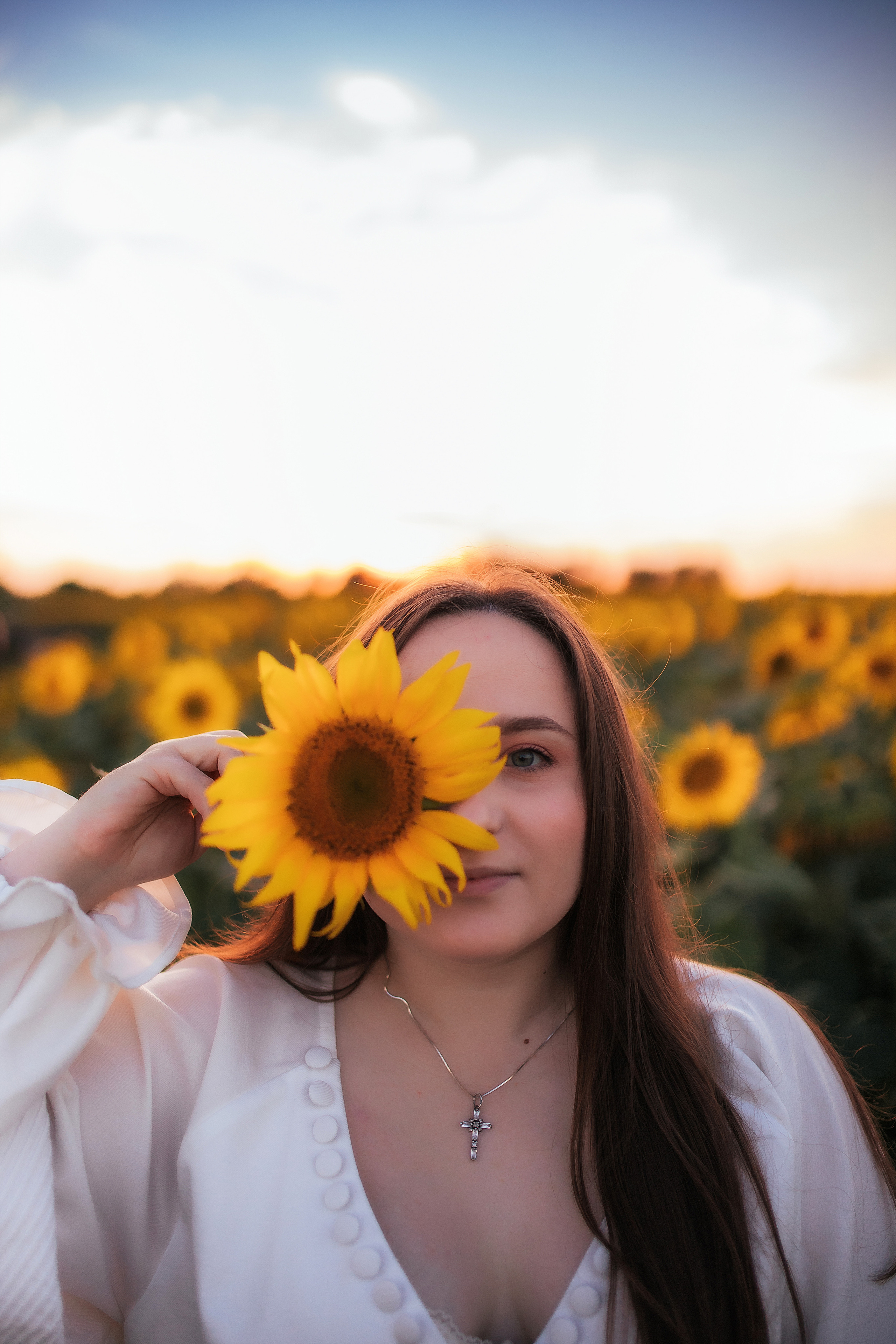 Вікторія і соняшники. Семейный и свадебный фотограф в Харьков