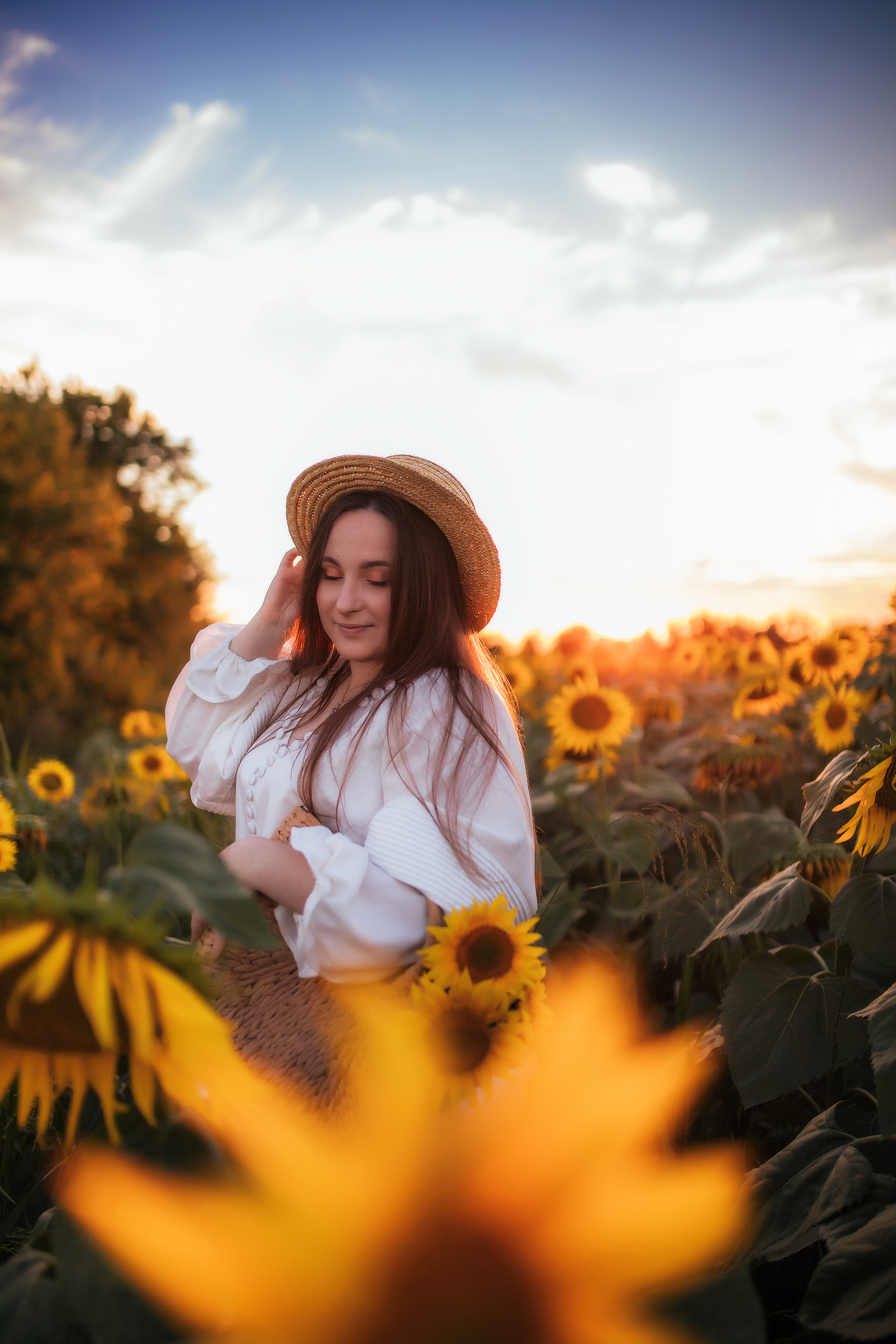Вікторія і соняшники. Семейный и свадебный фотограф в Харьков