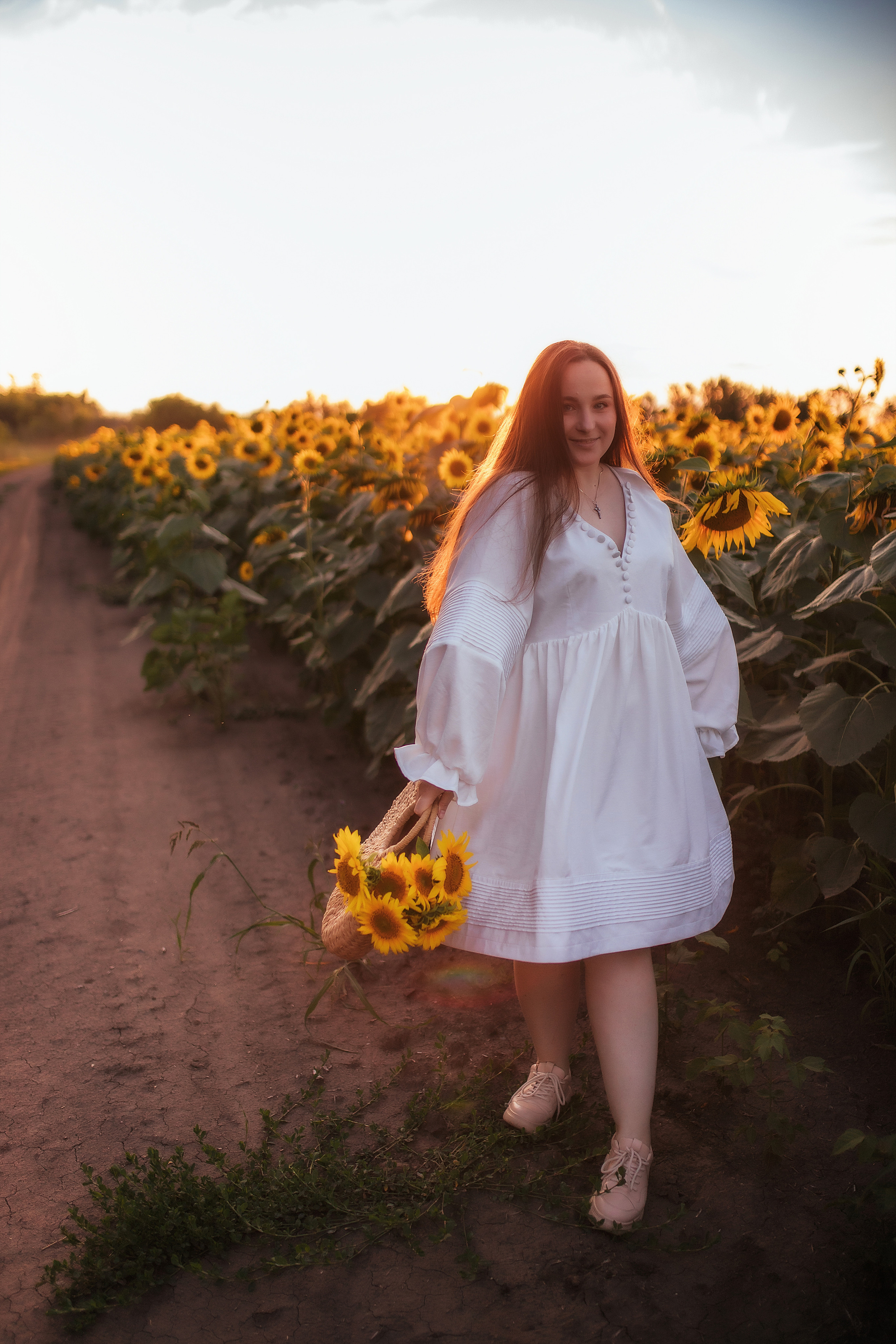 Вікторія і соняшники. Семейный и свадебный фотограф в Харьков