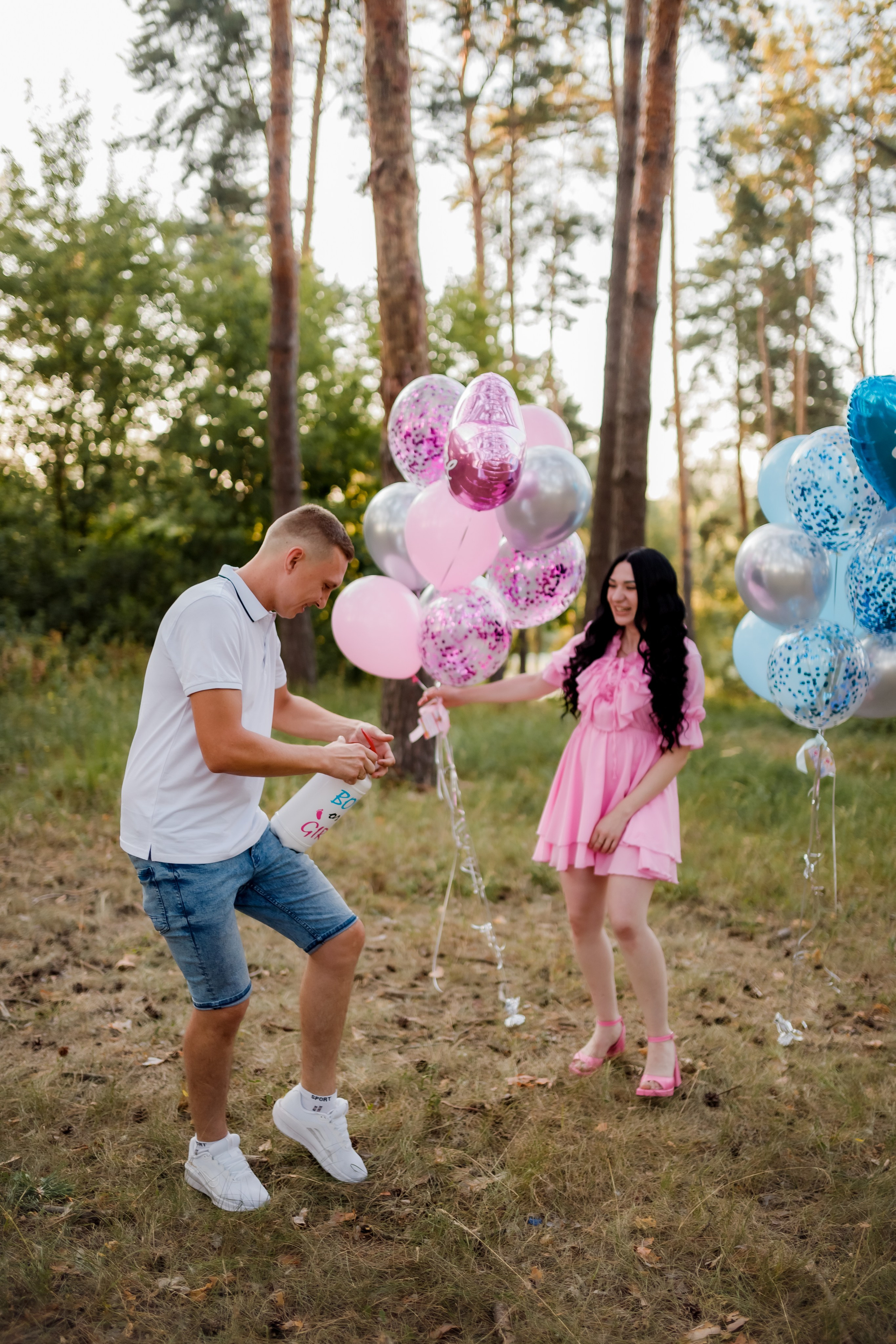 Gender party Юлія Олексій. Семейный и свадебный фотограф в Харьков