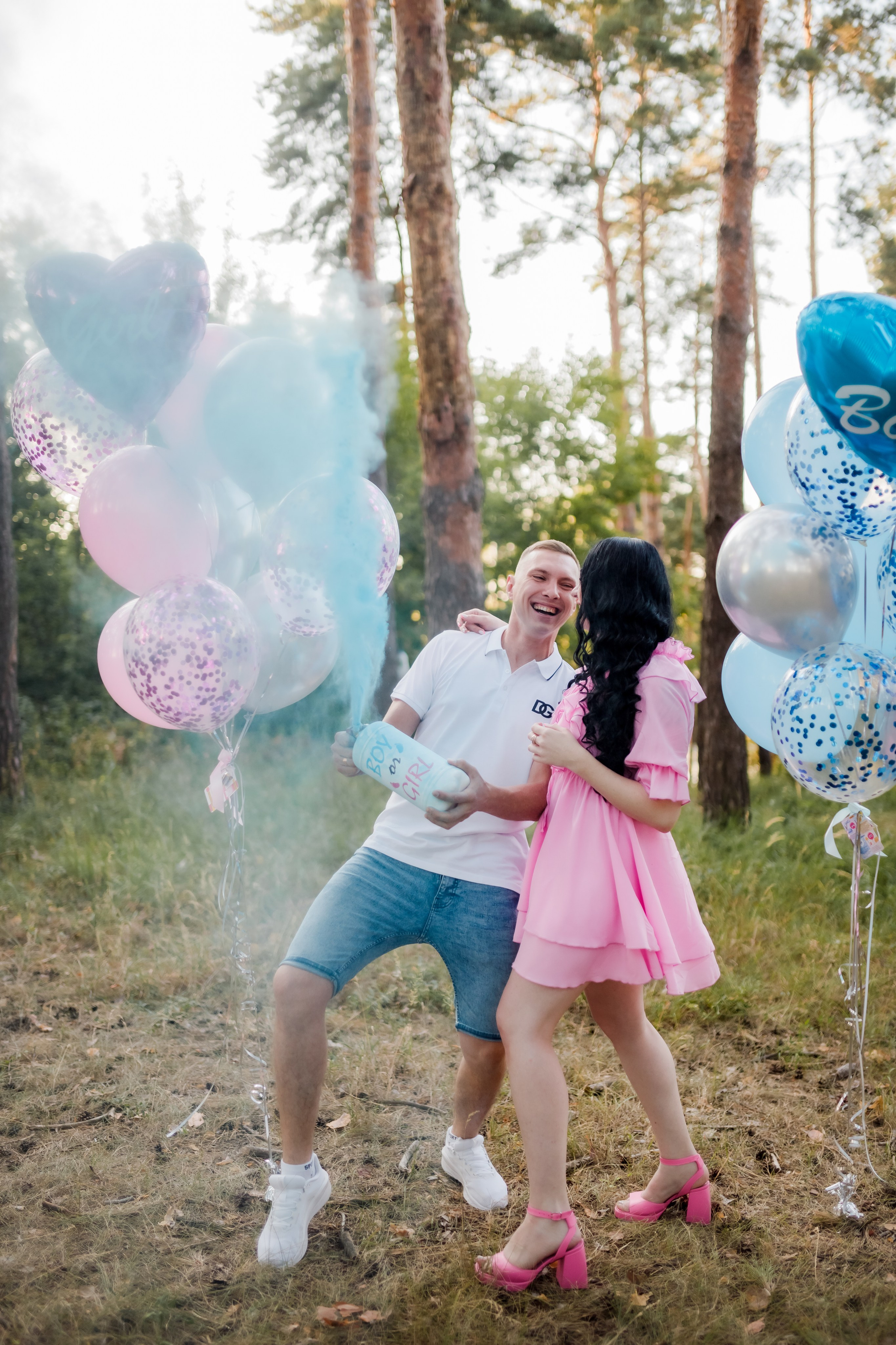 Gender party Юлія Олексій. Семейный и свадебный фотограф в Харьков