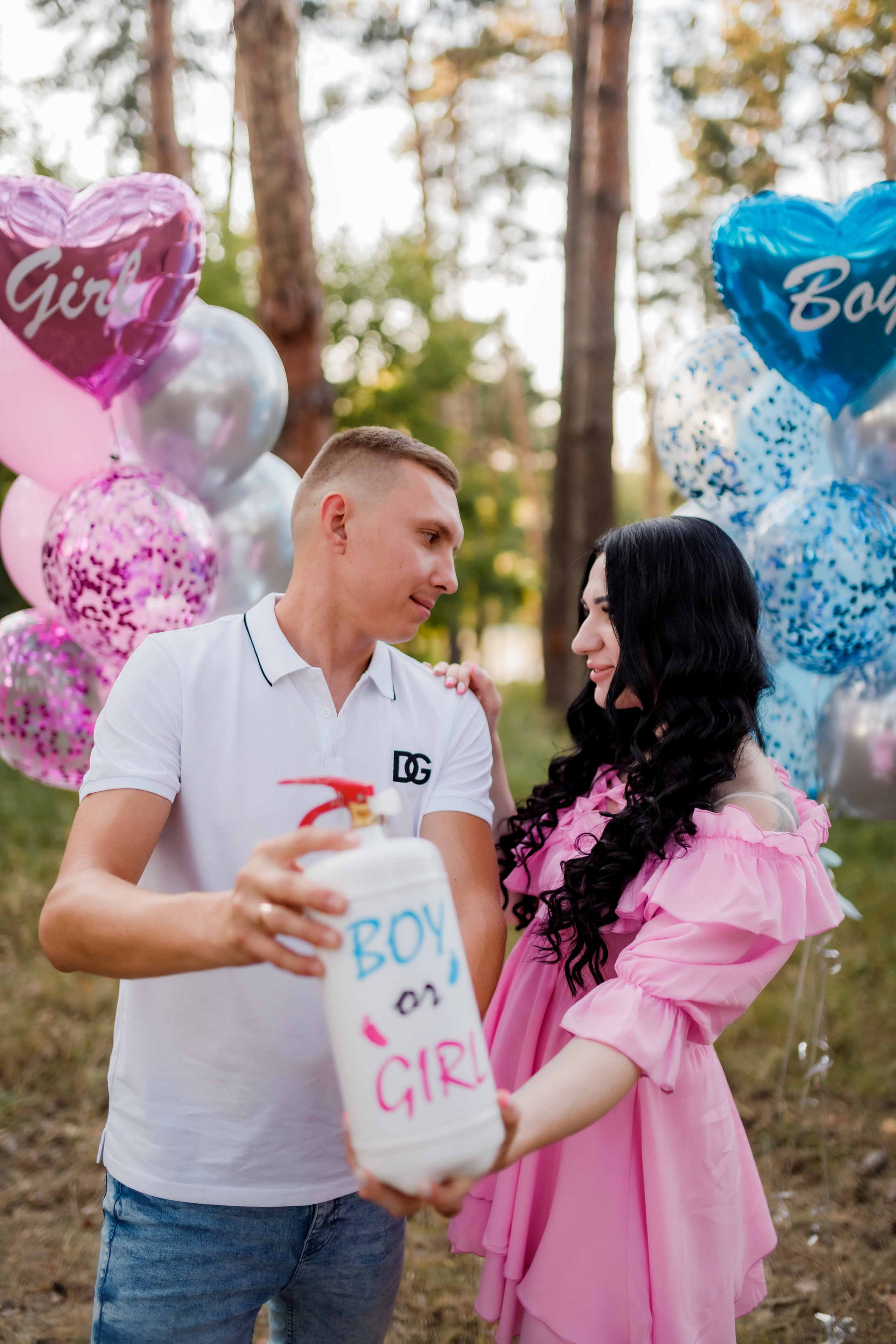 Gender party Юлія Олексій. Семейный и свадебный фотограф в Харьков