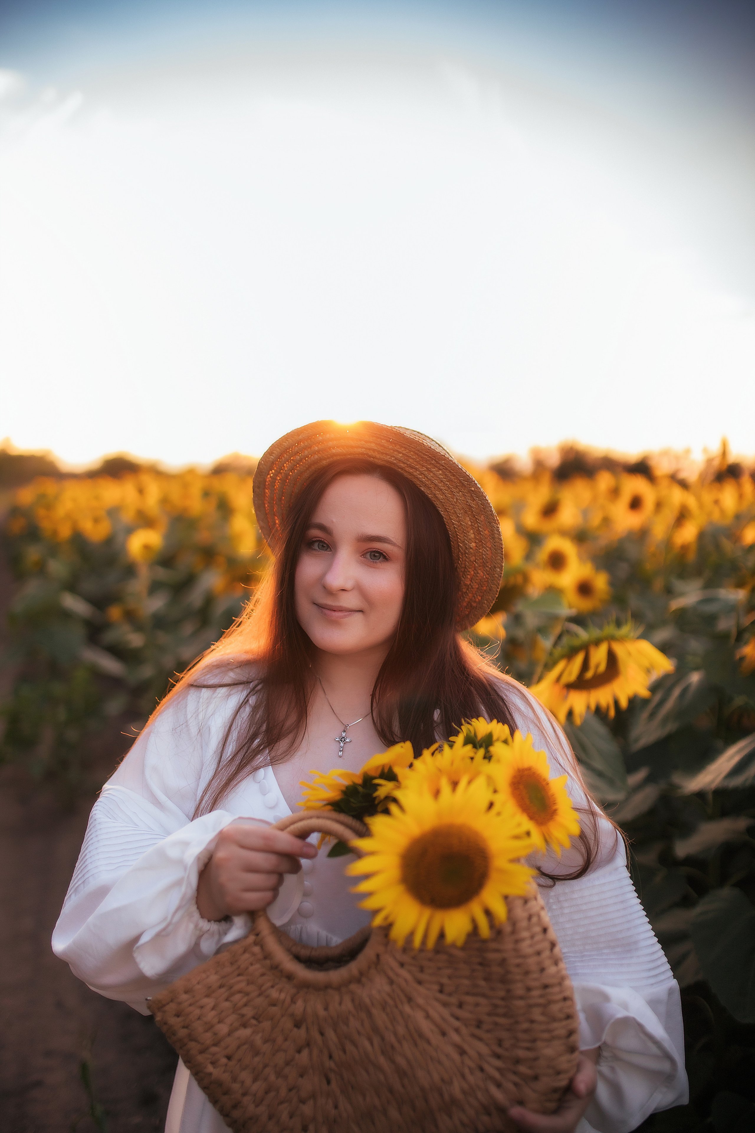 Вікторія і соняшники. Семейный и свадебный фотограф в Харьков