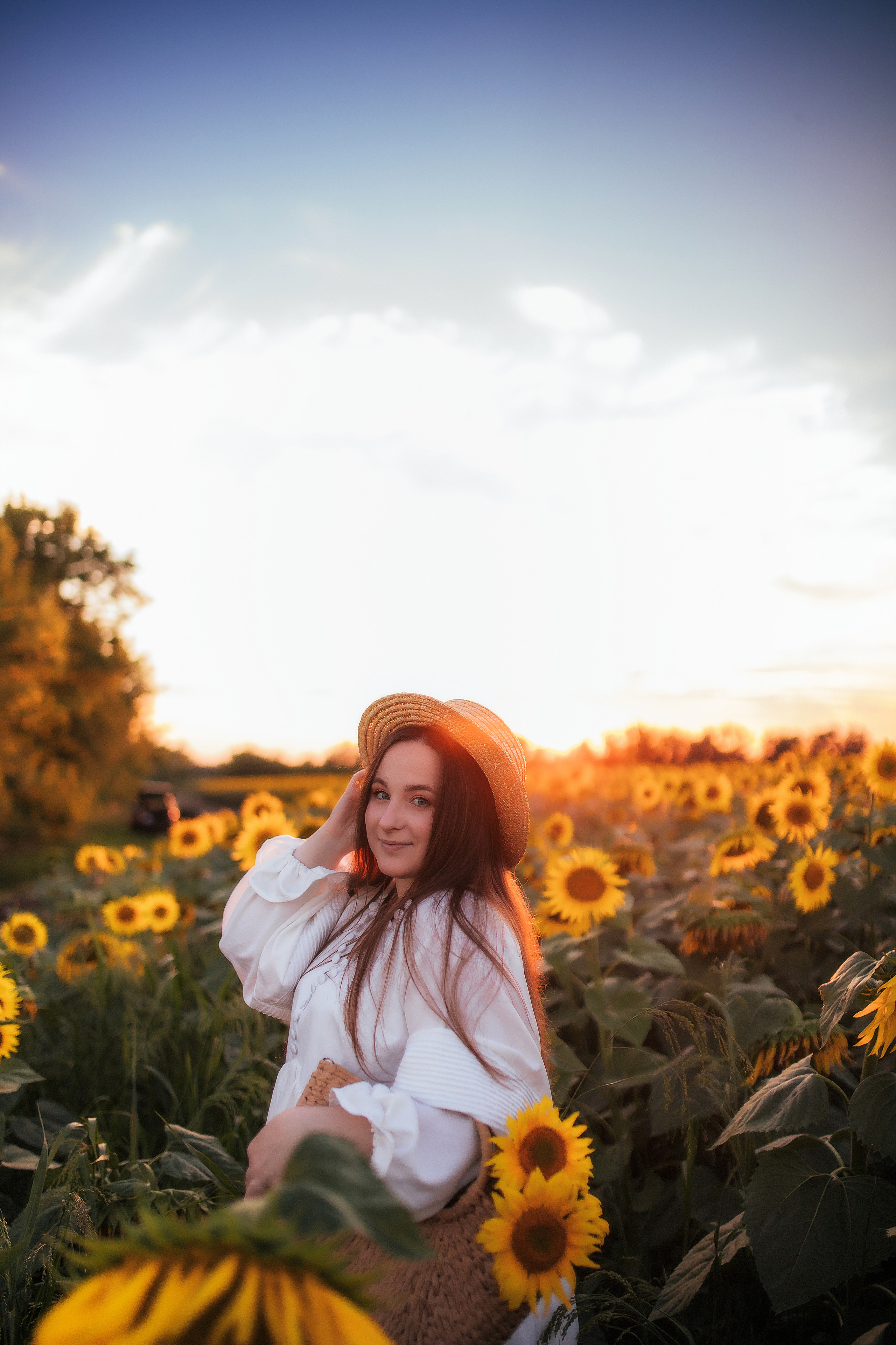 Вікторія і соняшники. Семейный и свадебный фотограф в Харьков