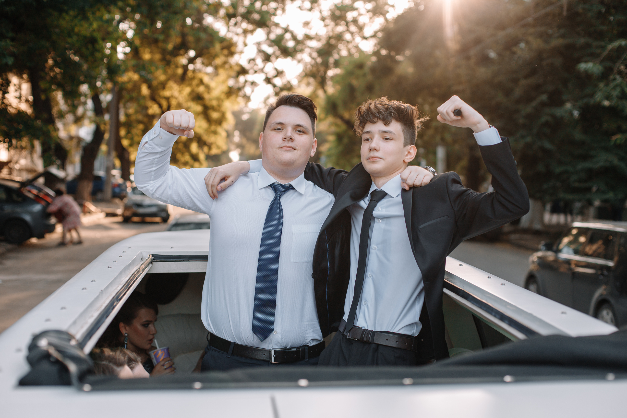 Выпускной в школе. Кара Дмитрий, фотограф Аланья