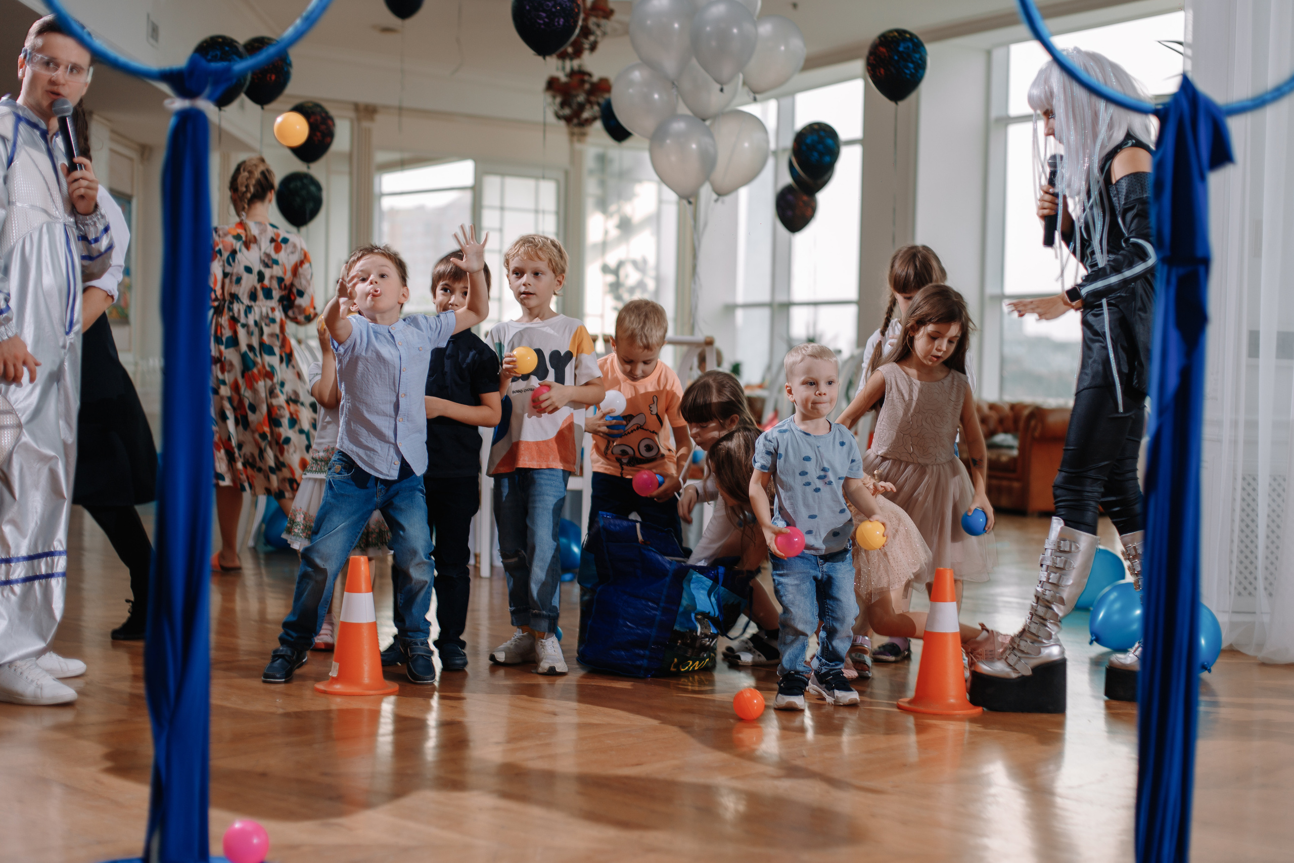 Детский День рождения в Садах Победы. Кара Дмитрий, фотограф Аланья