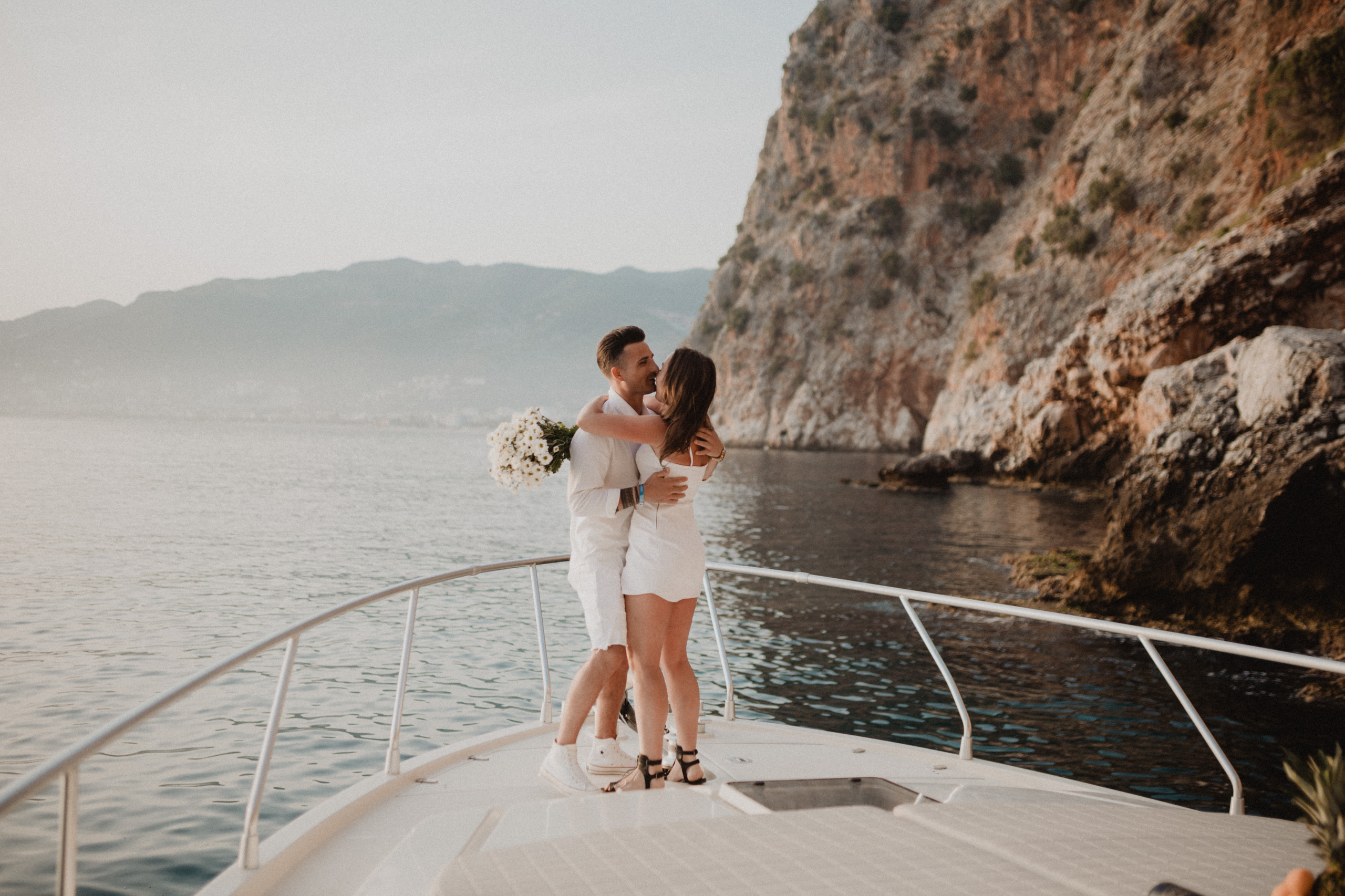 Предложение на яхте. Алания. Кара Дмитрий, фотограф Аланья