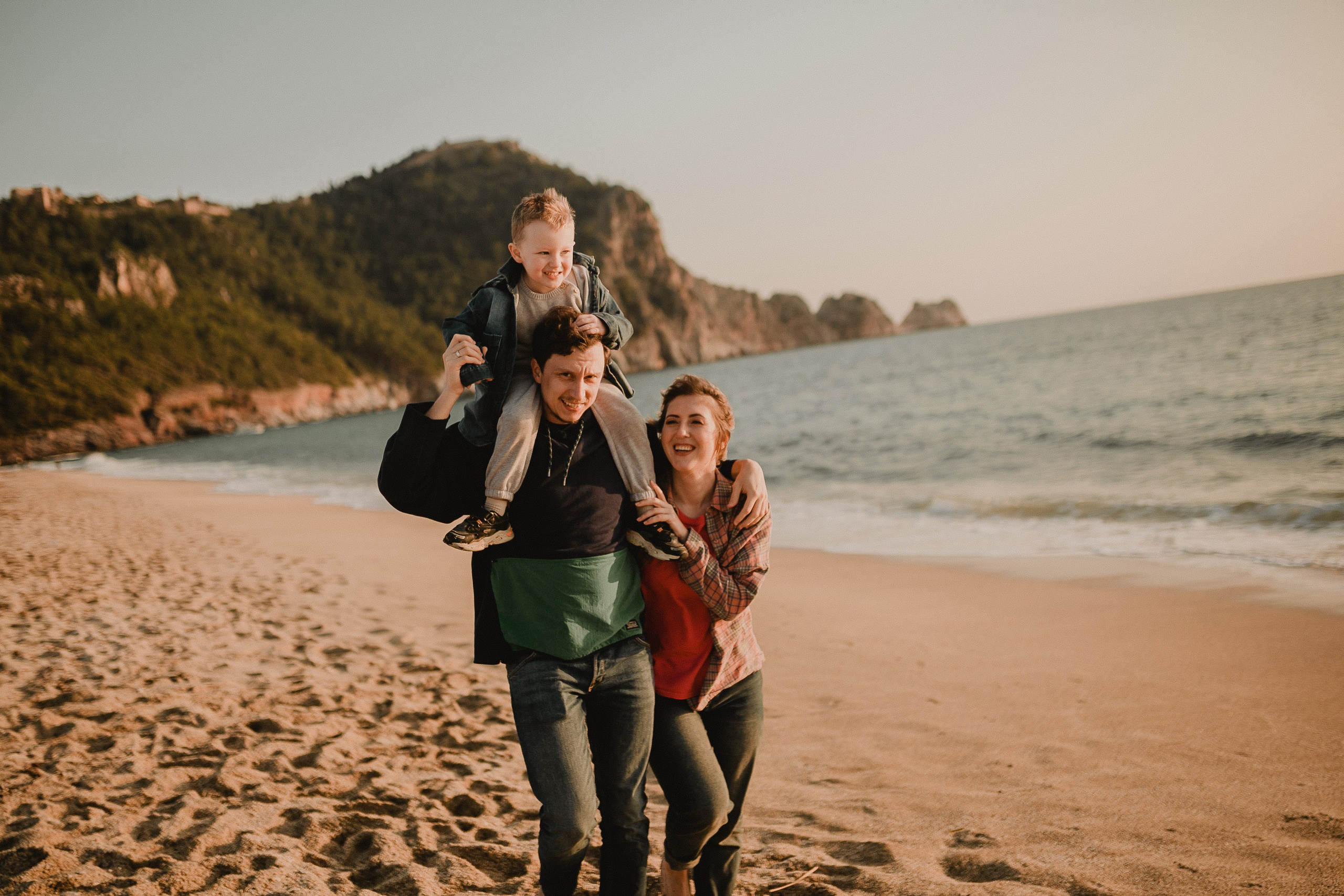 Семейная фотосессия. Алания. Кара Дмитрий, фотограф Аланья