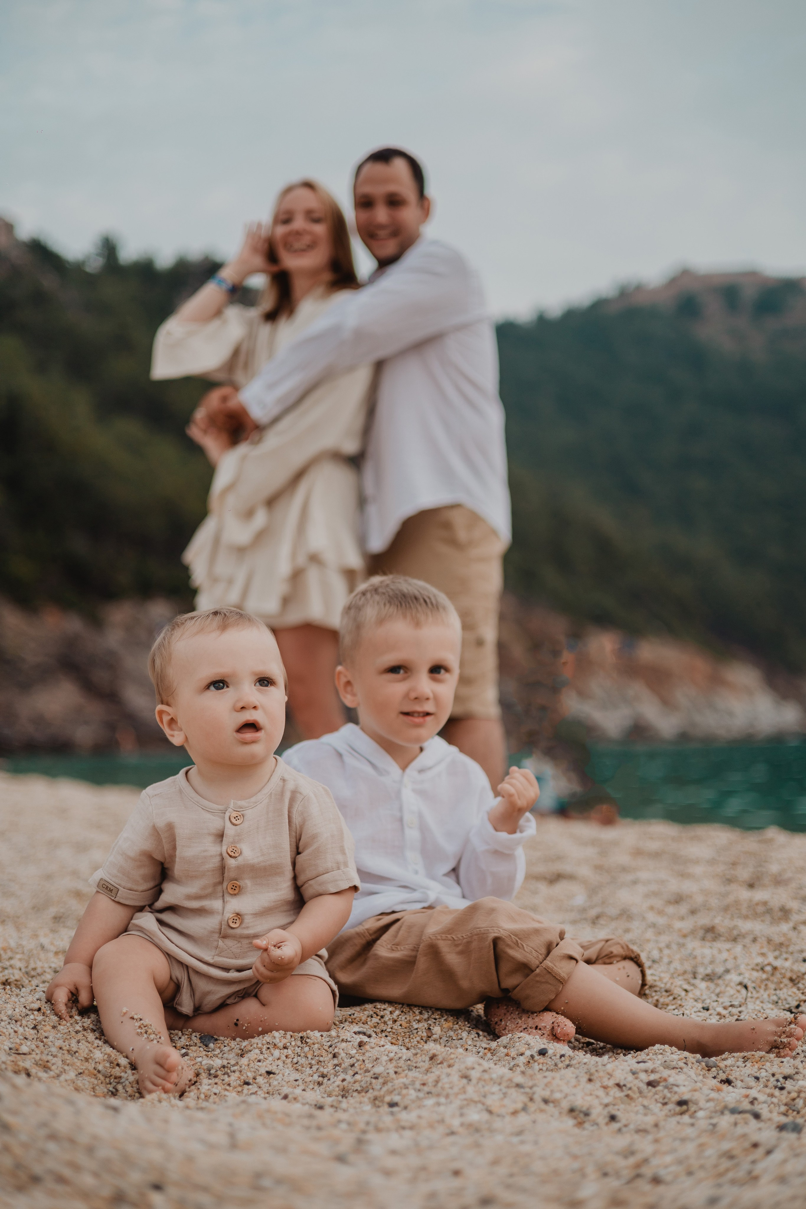Семейная фотосессия. Алания. Кара Дмитрий, фотограф Аланья