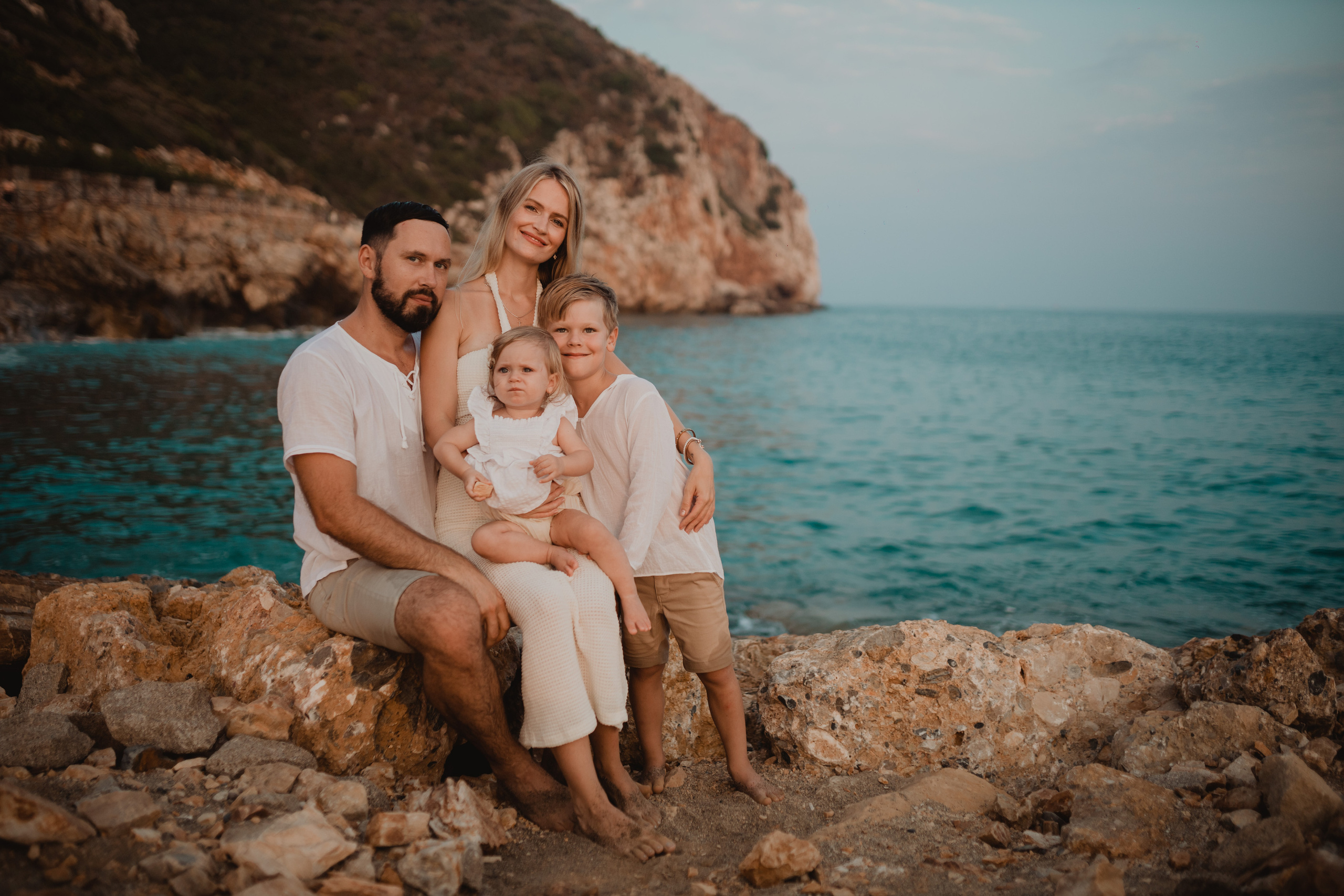 Семейная фотосессия. Алания. Кара Дмитрий, фотограф Аланья