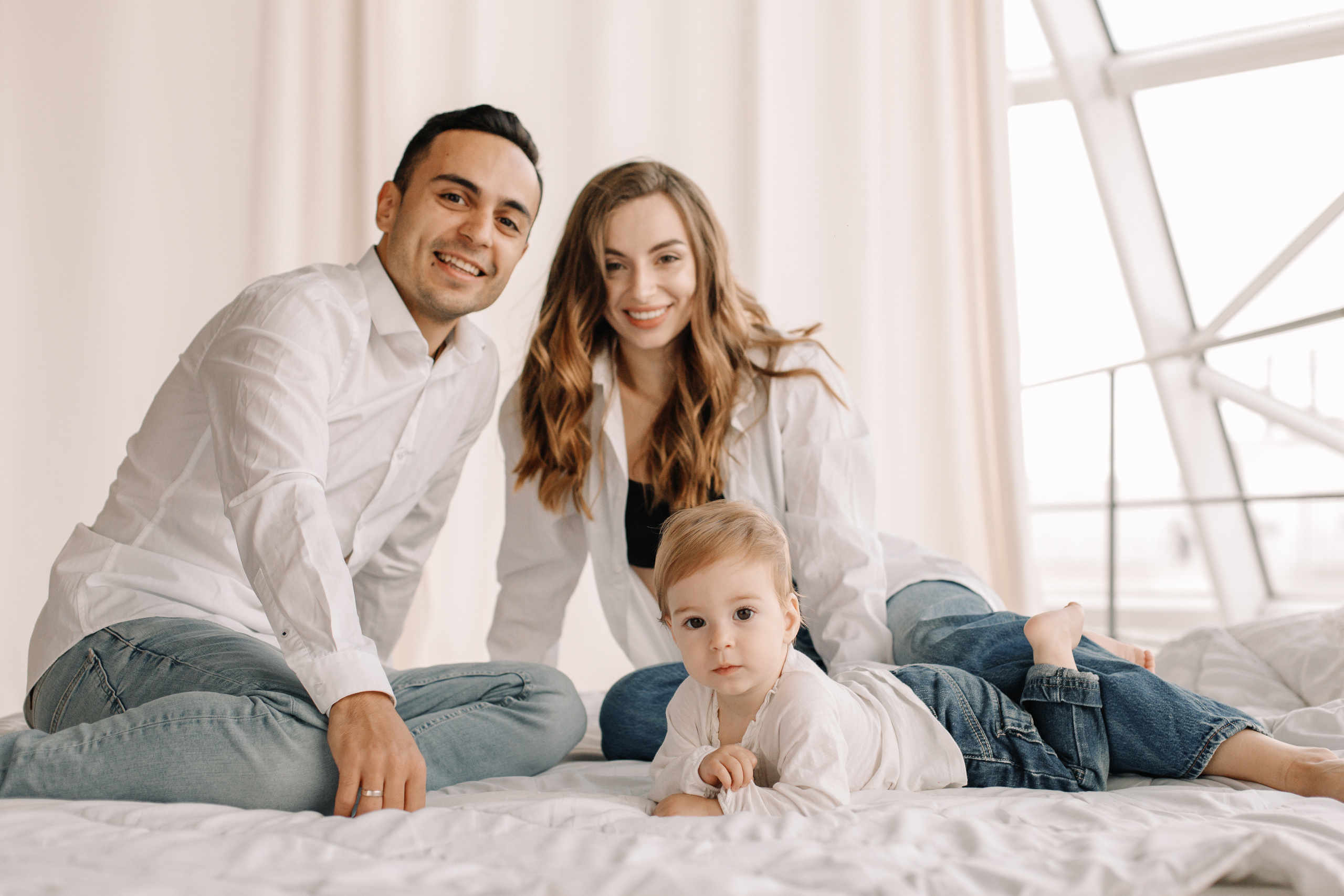 Семейная фотосьемка в студии Купол. Кара Дмитрий, фотограф Аланья