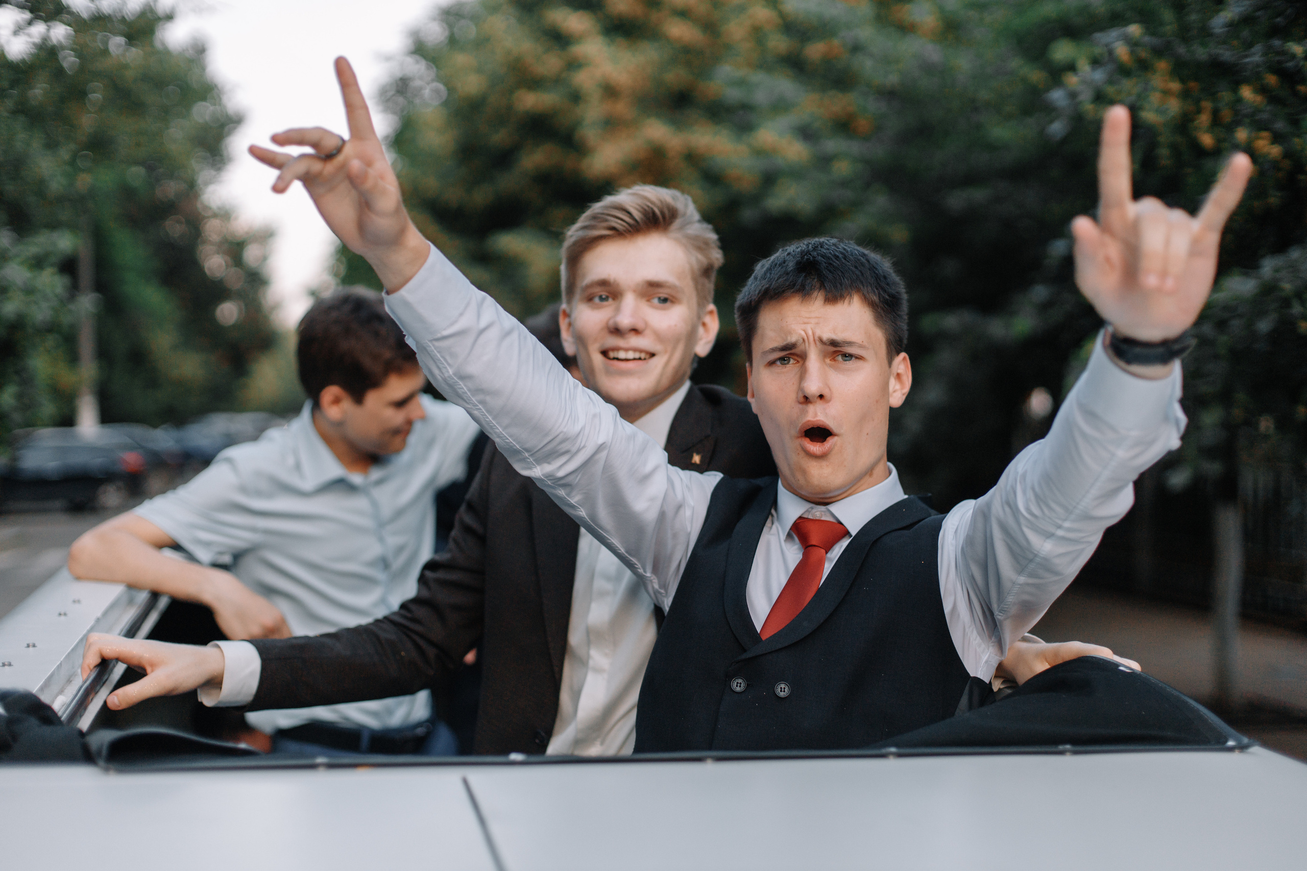 Выпускной в школе. Кара Дмитрий, фотограф Аланья