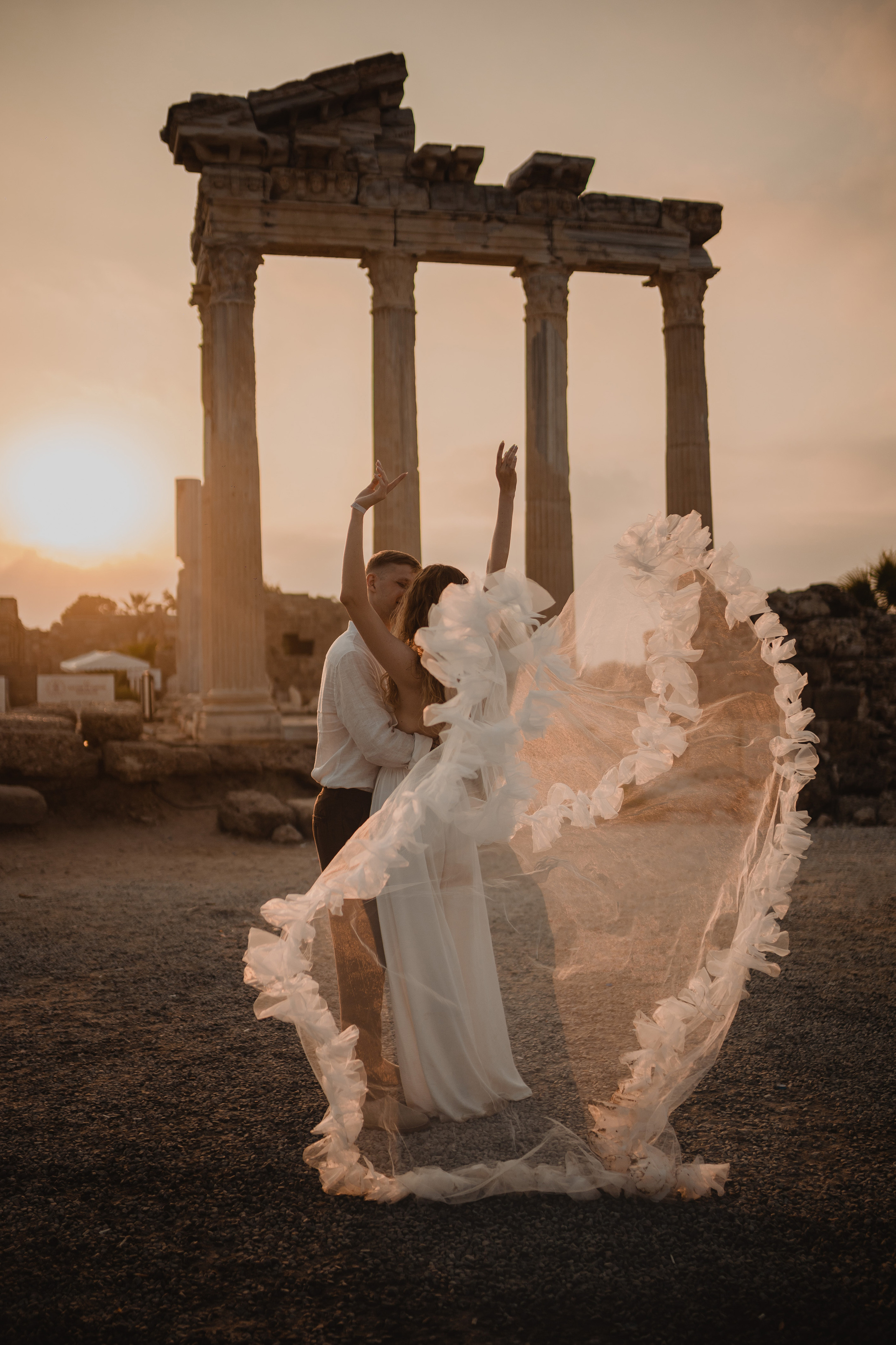 Свадебная фотосессия. Сиде. Кара Дмитрий, фотограф Аланья