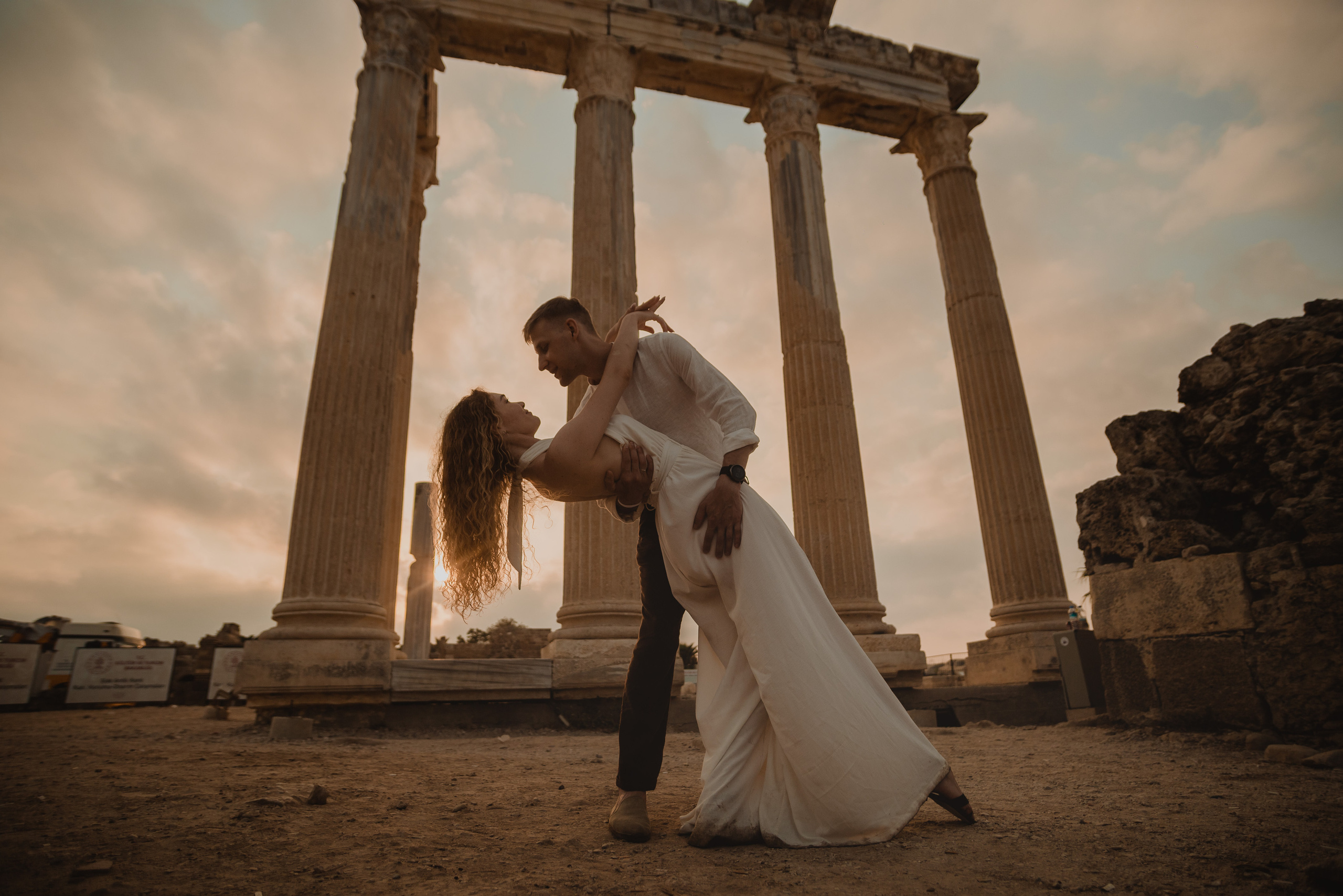 Свадебная фотосессия. Сиде. Кара Дмитрий, фотограф Аланья