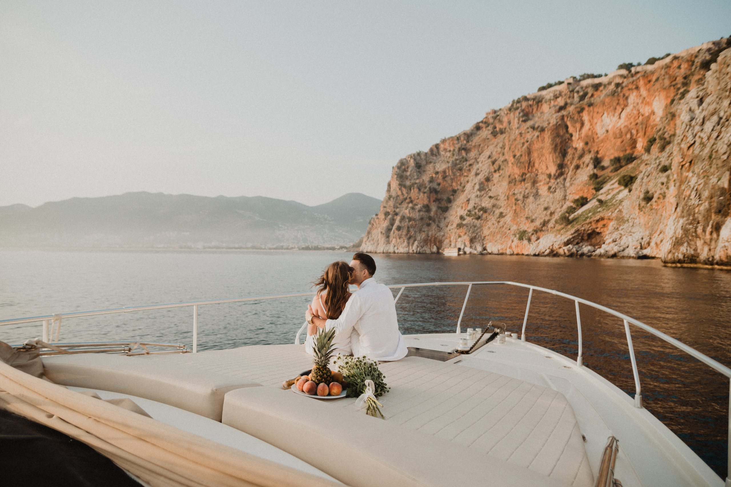 Предложение на яхте. Алания. Кара Дмитрий, фотограф Аланья