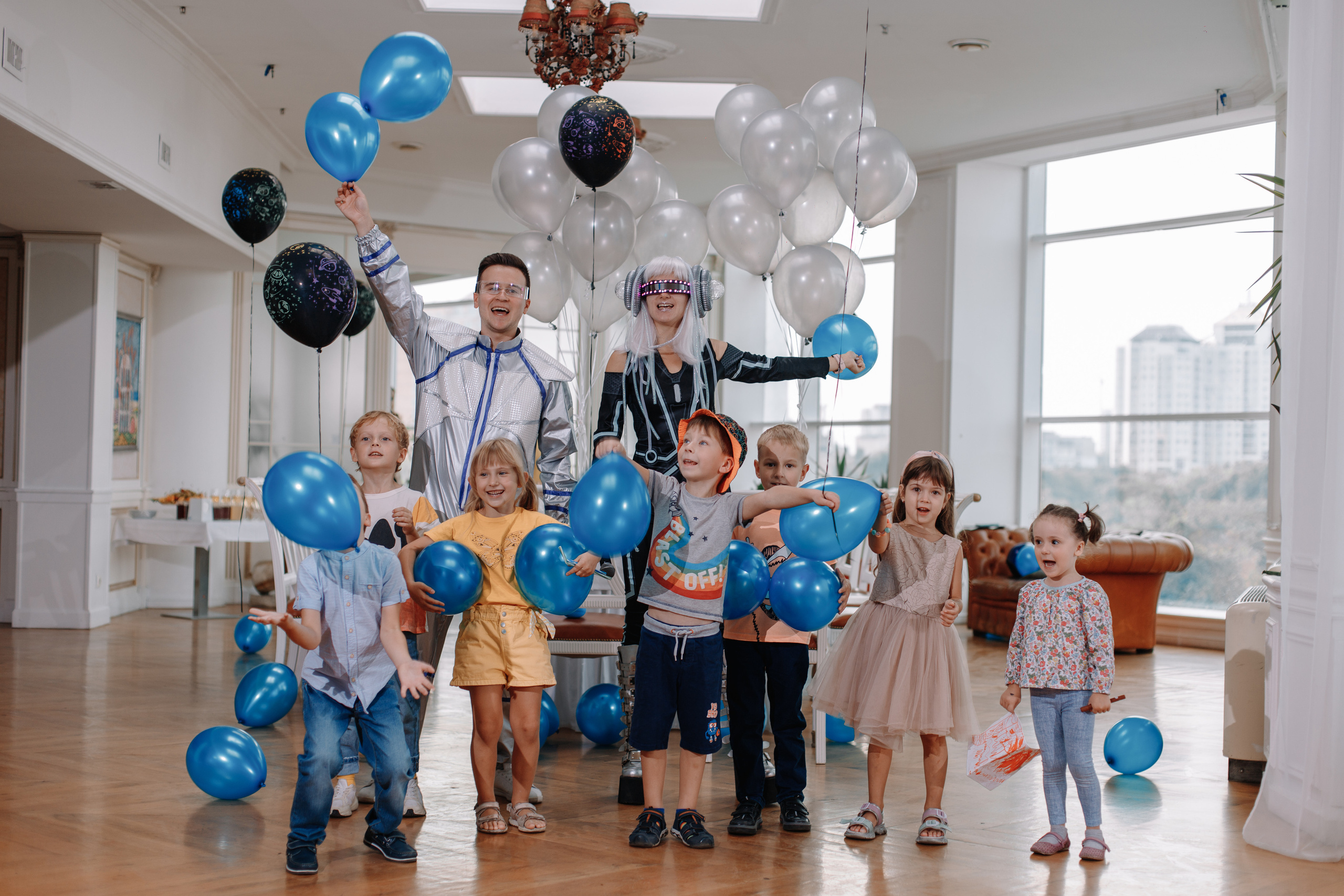 Детский День рождения в Садах Победы. Кара Дмитрий, фотограф Аланья