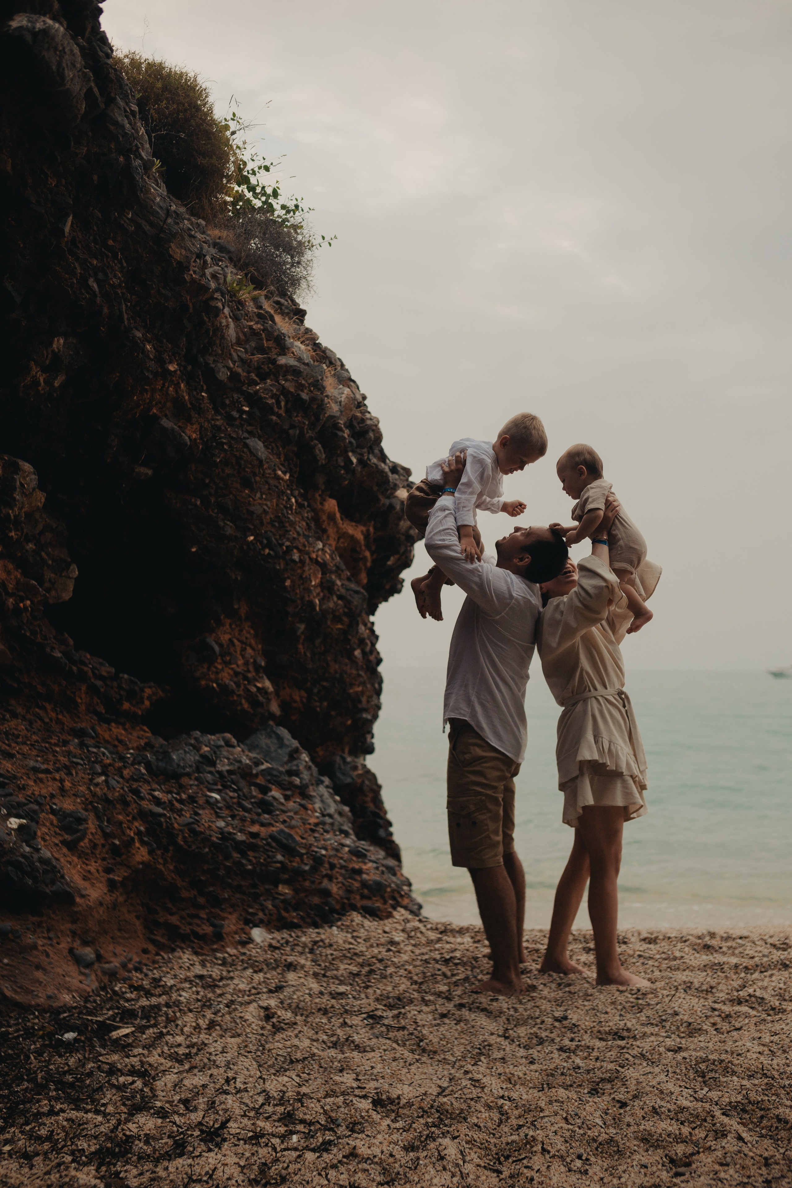 Семейная фотосессия. Алания. Кара Дмитрий, фотограф Аланья
