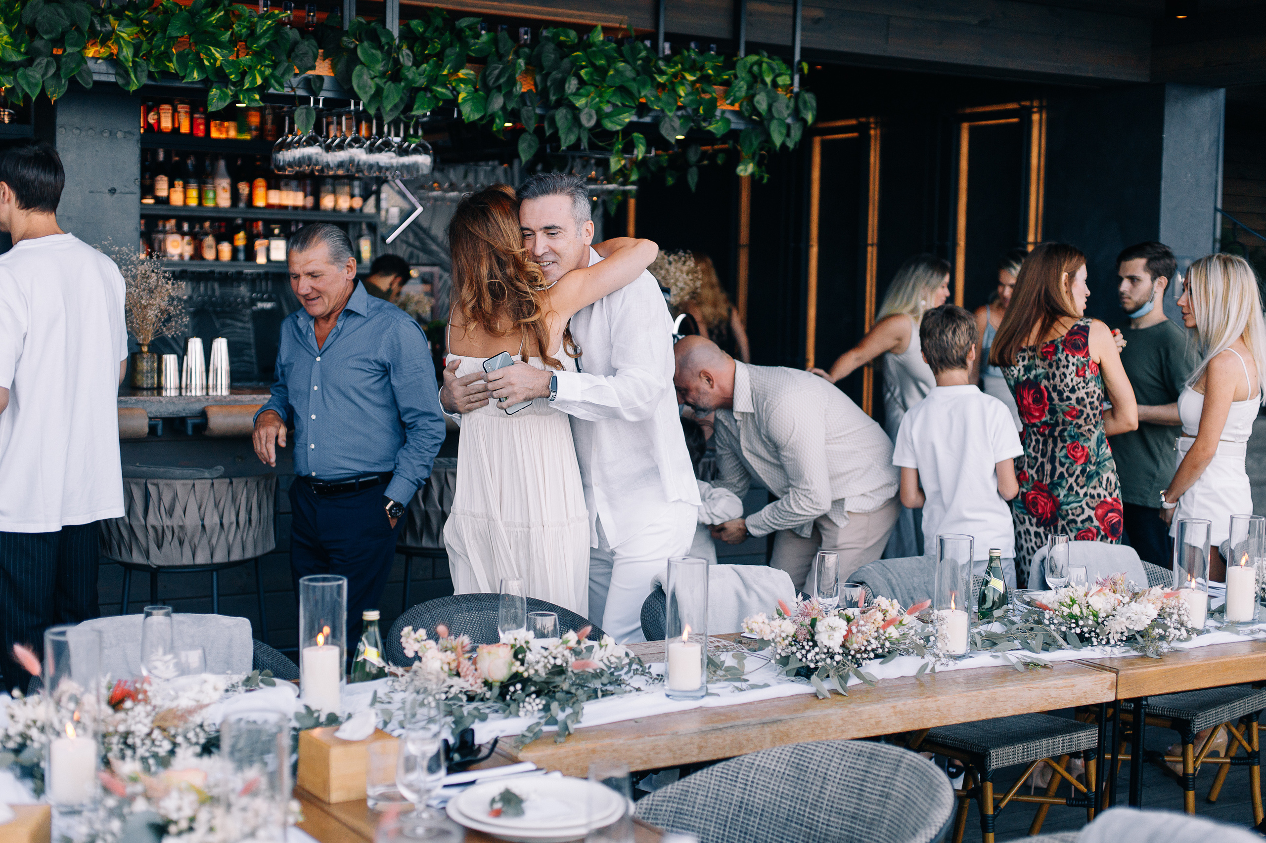 День рождения в ресторане Юг. Кара Дмитрий, фотограф Аланья