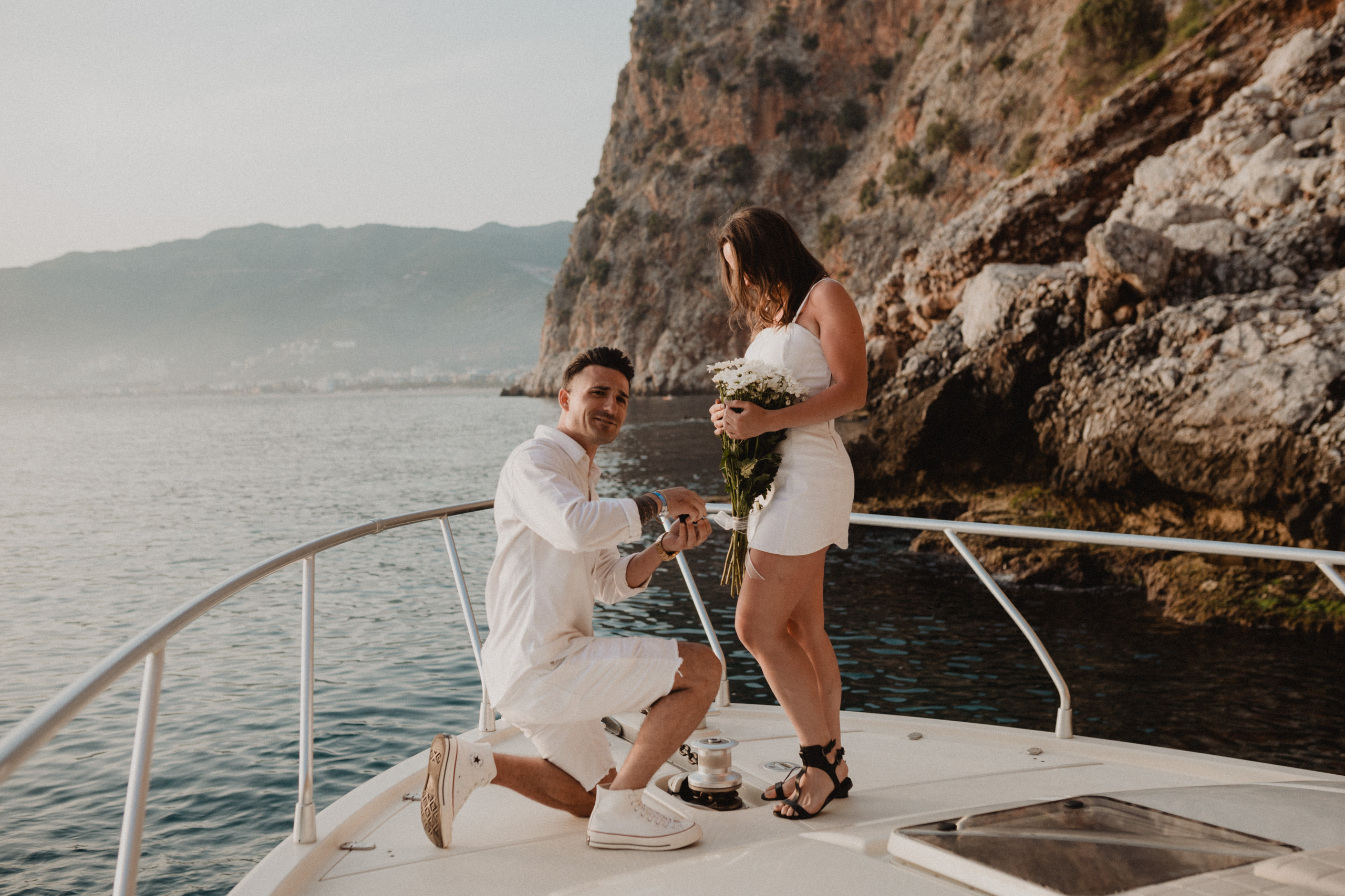 Предложение на яхте. Алания. Кара Дмитрий, фотограф Аланья