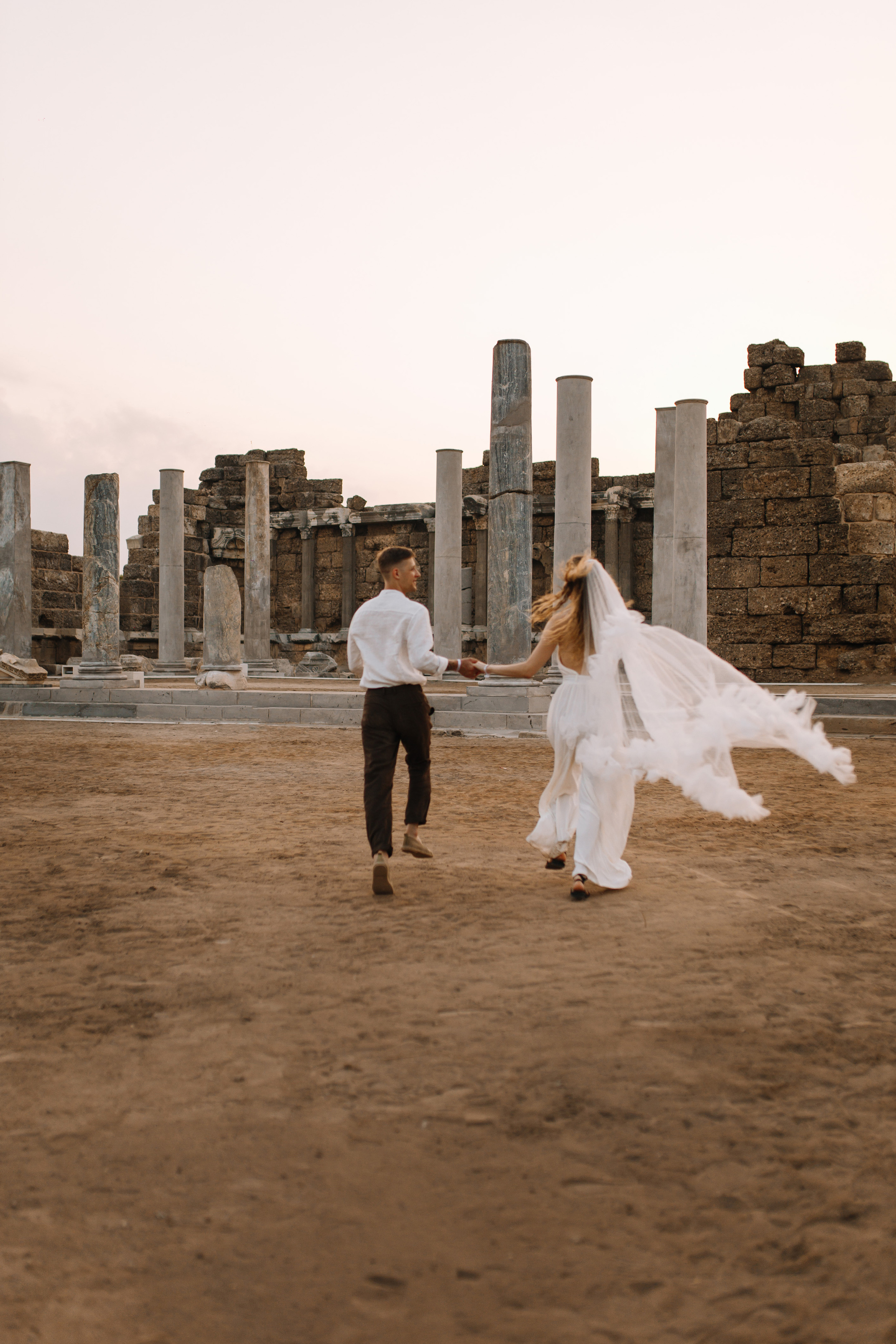 Свадебная фотосессия. Сиде. Кара Дмитрий, фотограф Аланья