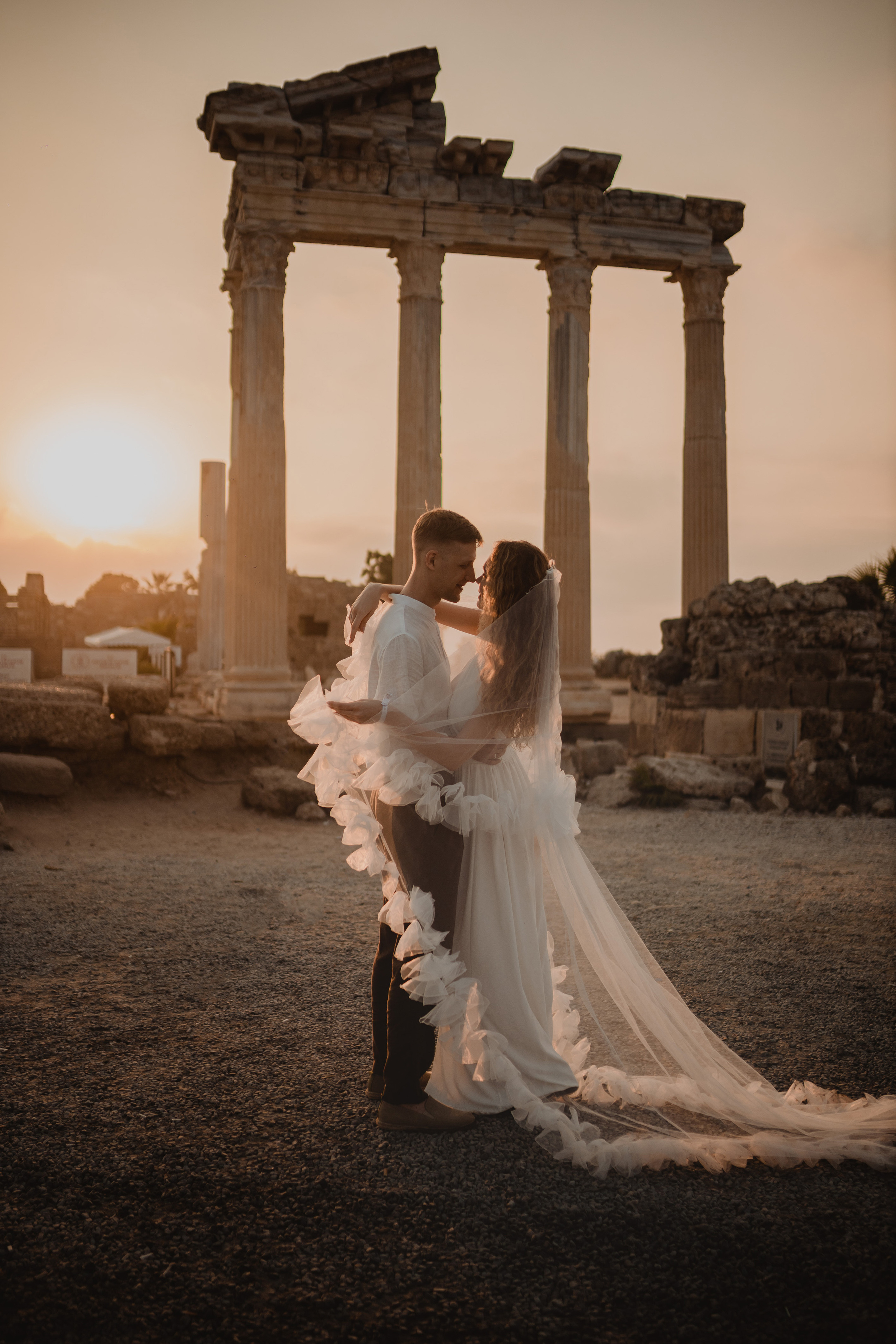 Свадебная фотосессия. Сиде. Кара Дмитрий, фотограф Аланья