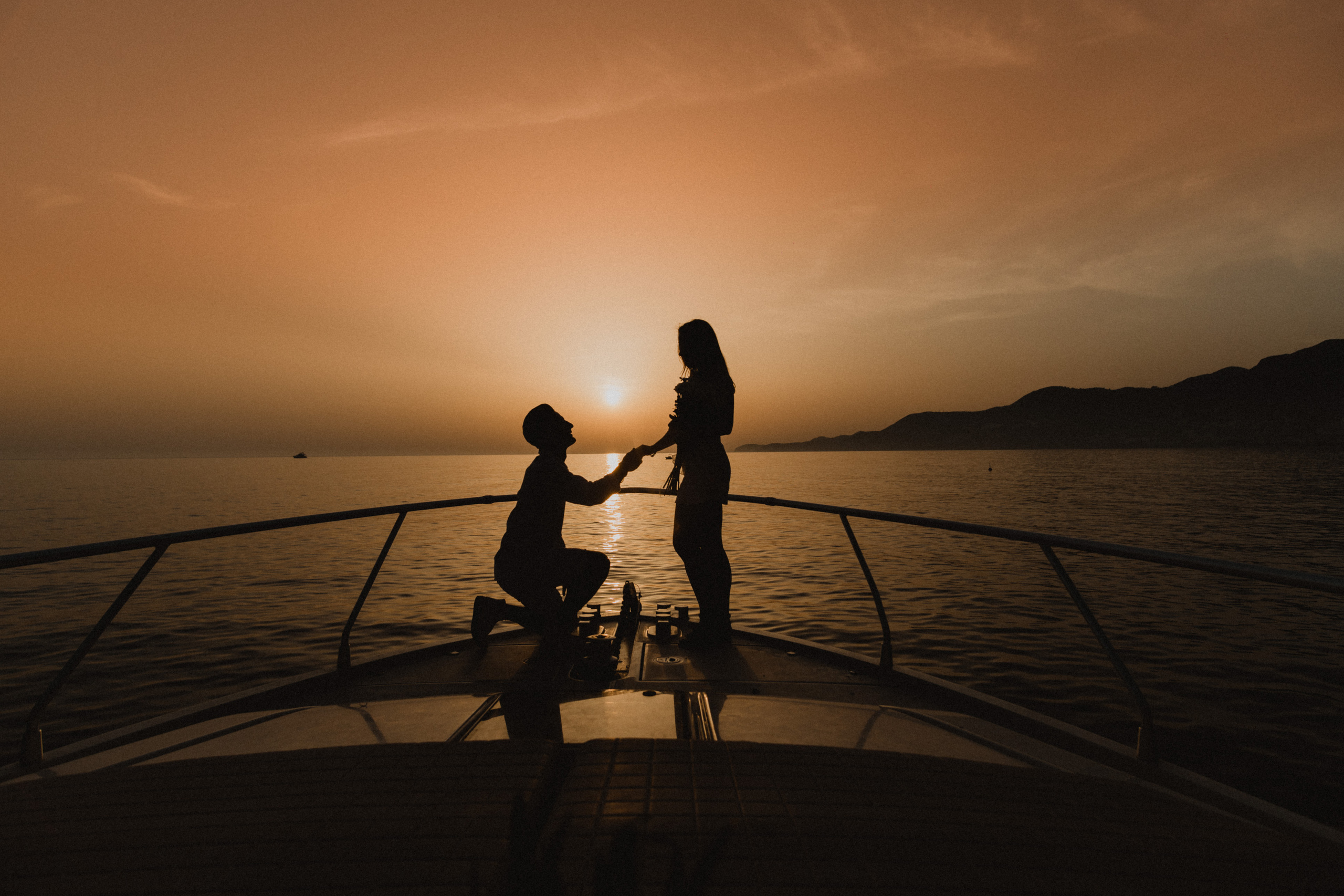 Предложение на яхте. Алания. Кара Дмитрий, фотограф Аланья