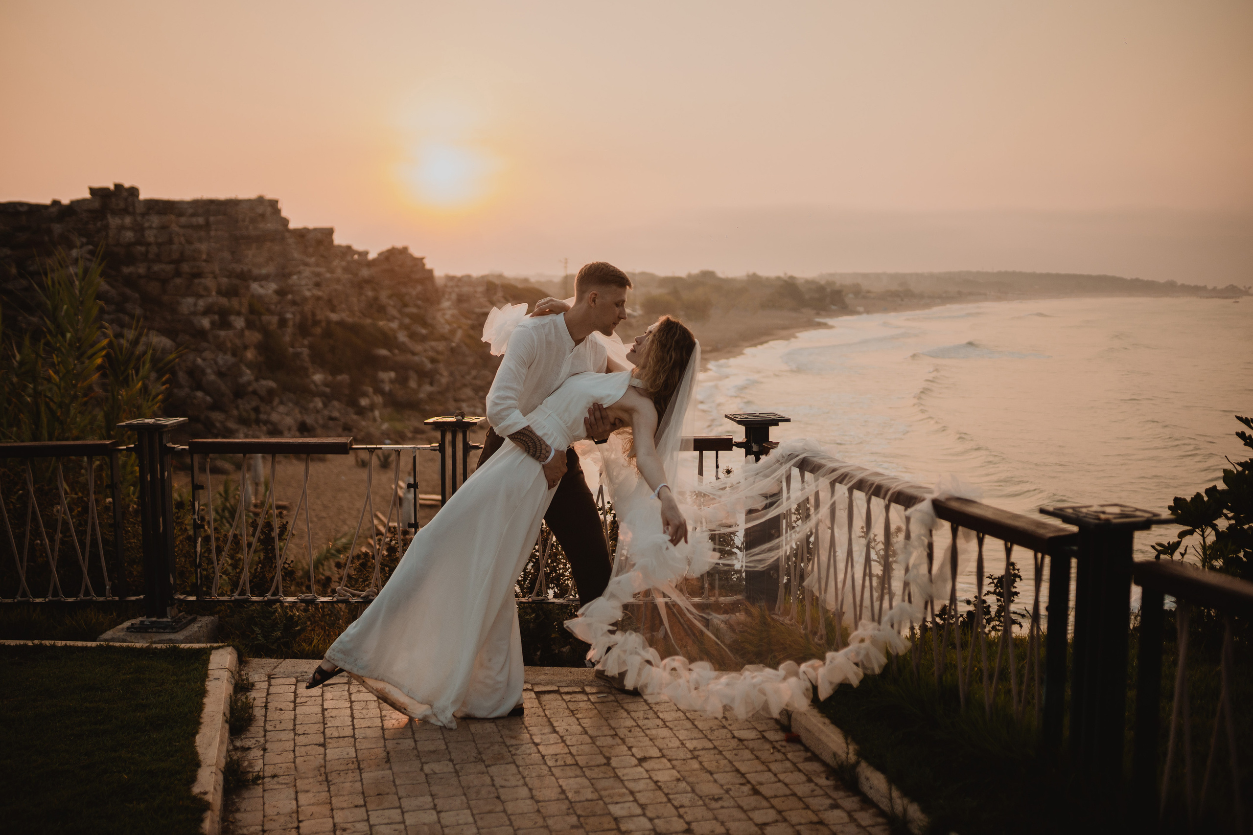 Свадебная фотосессия. Сиде. Кара Дмитрий, фотограф Аланья