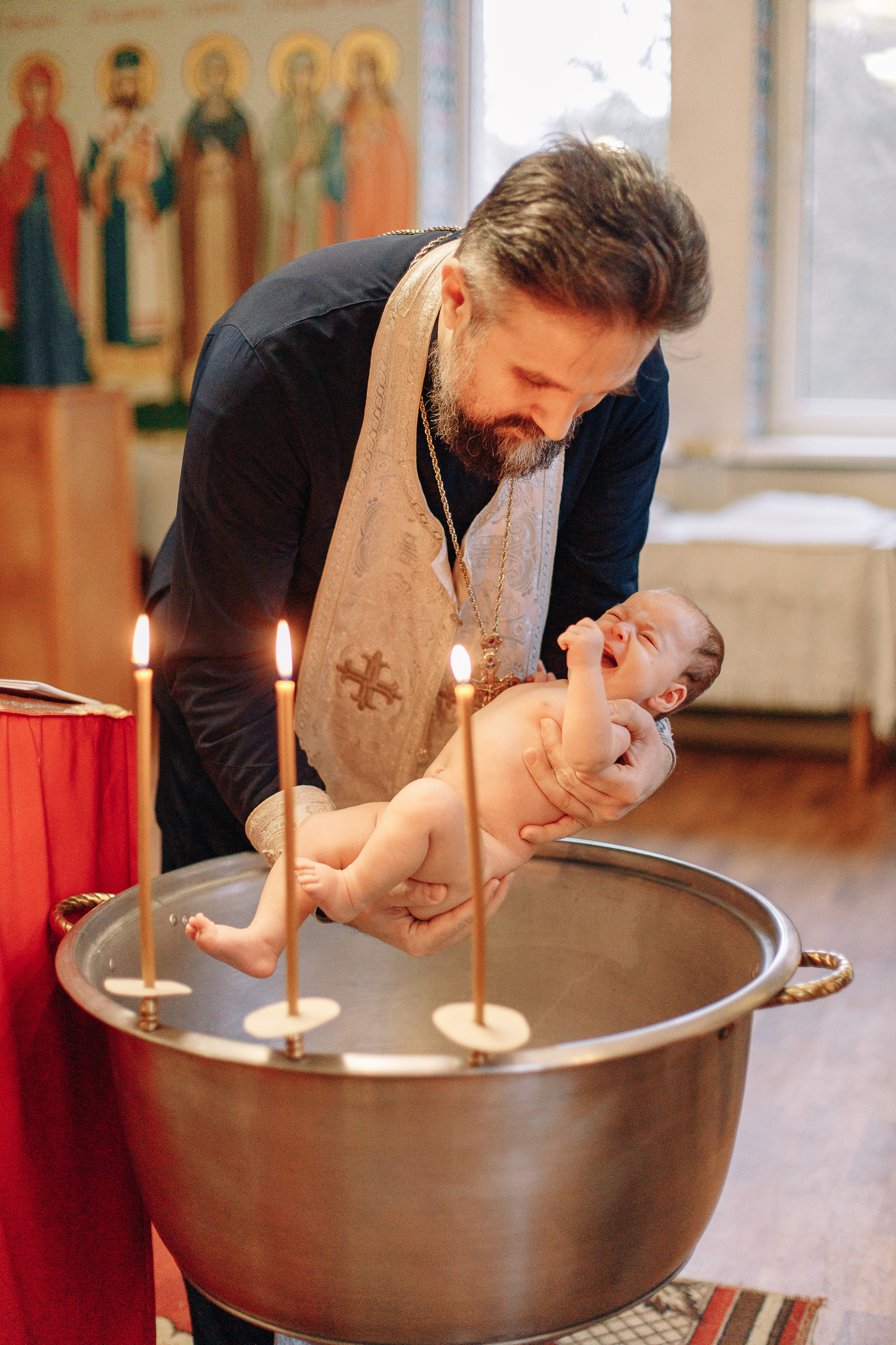 Крещение. Кара Дмитрий, фотограф Аланья