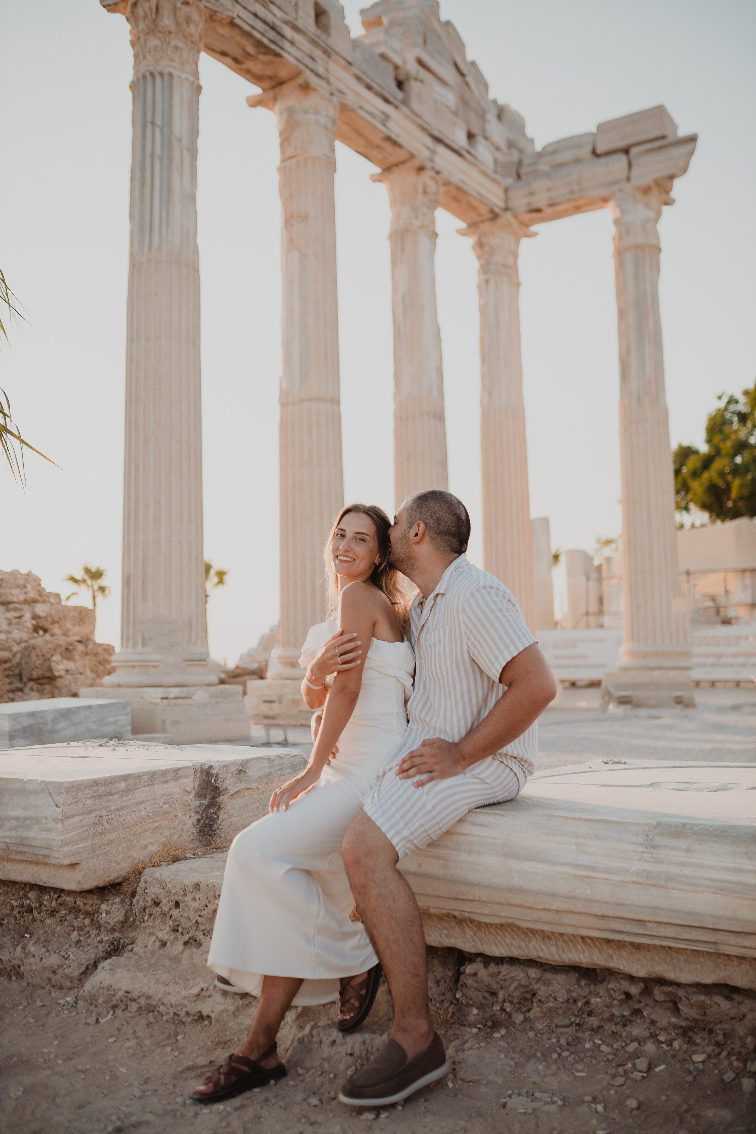 Лавстори в старом городе Сиде. Кара Дмитрий, фотограф Аланья