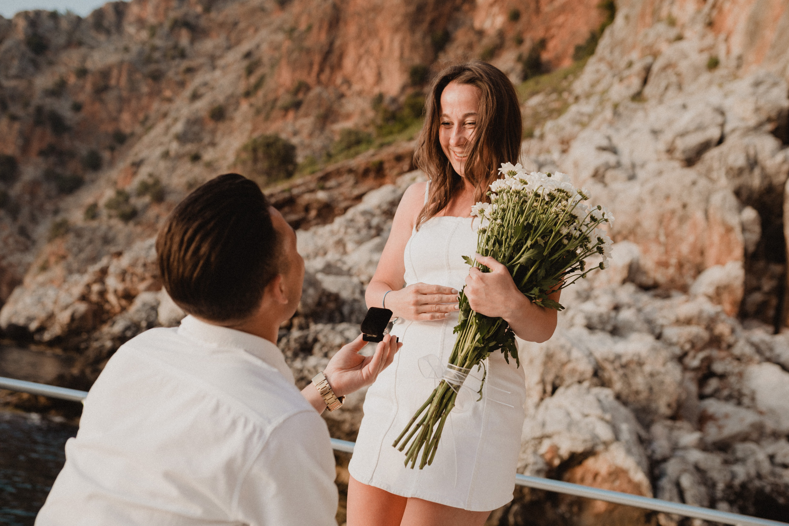Предложение на яхте. Алания. Кара Дмитрий, фотограф Аланья