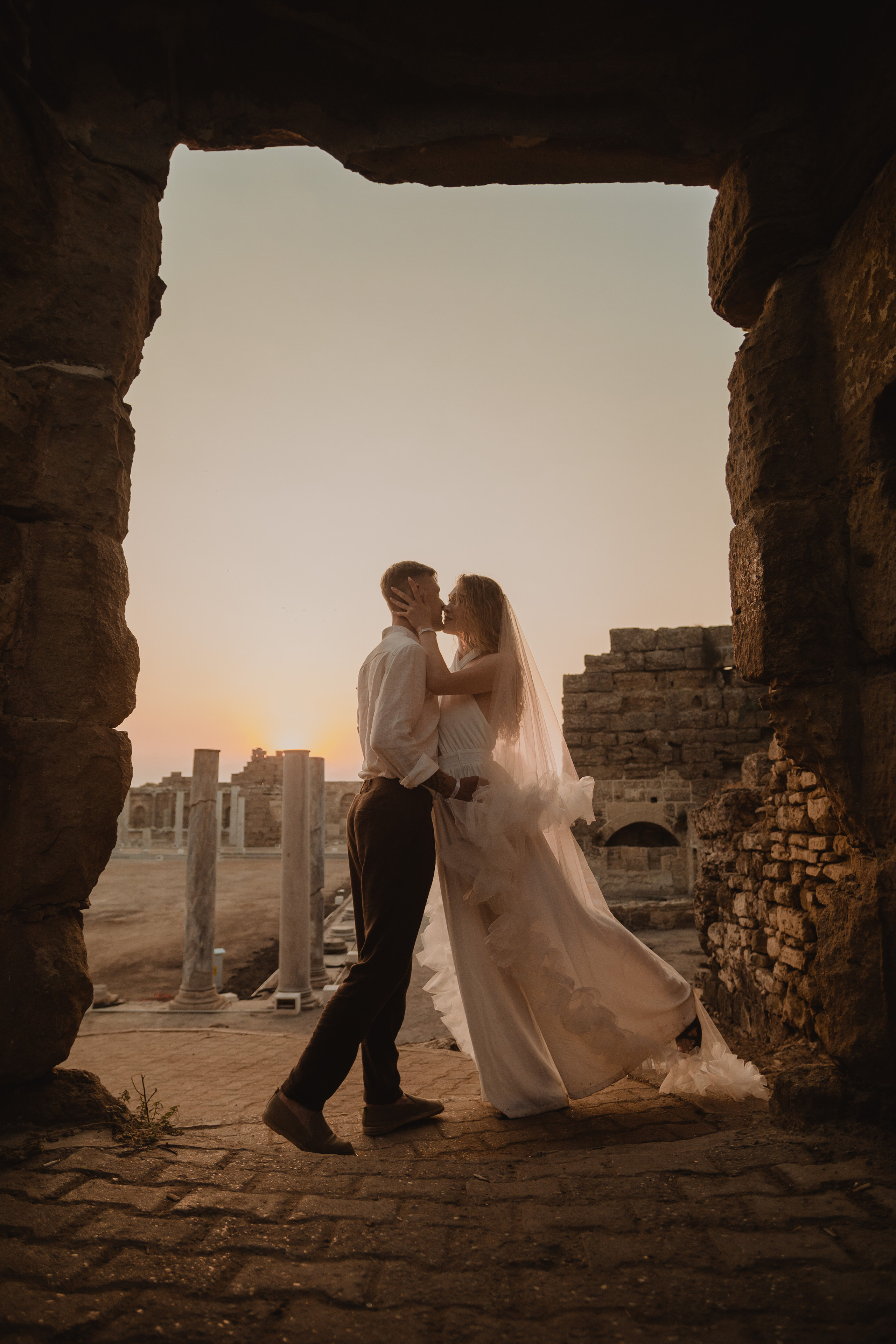 Свадебная фотосессия. Сиде. Кара Дмитрий, фотограф Аланья