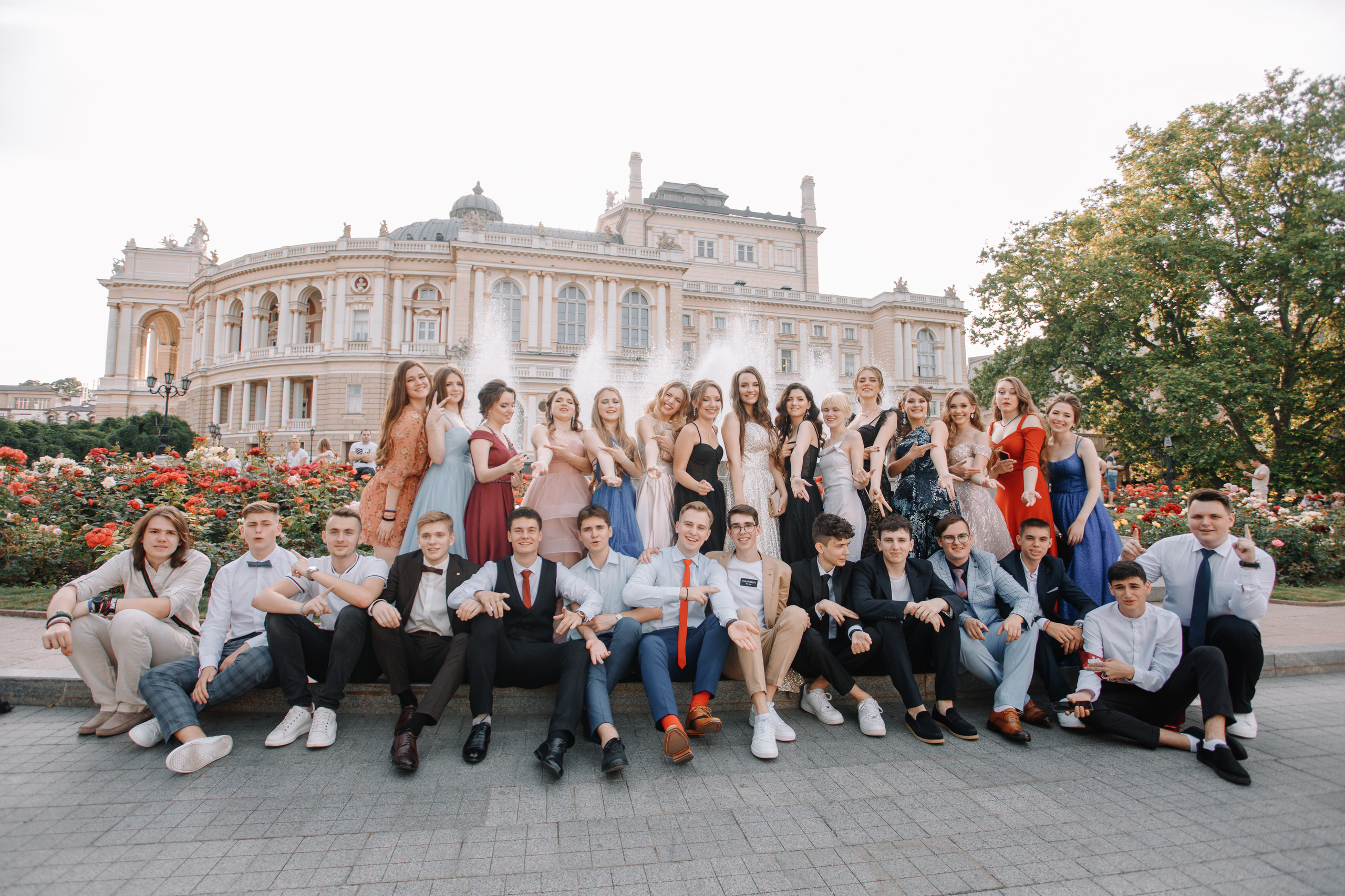 Выпускной в школе. Кара Дмитрий, фотограф Аланья