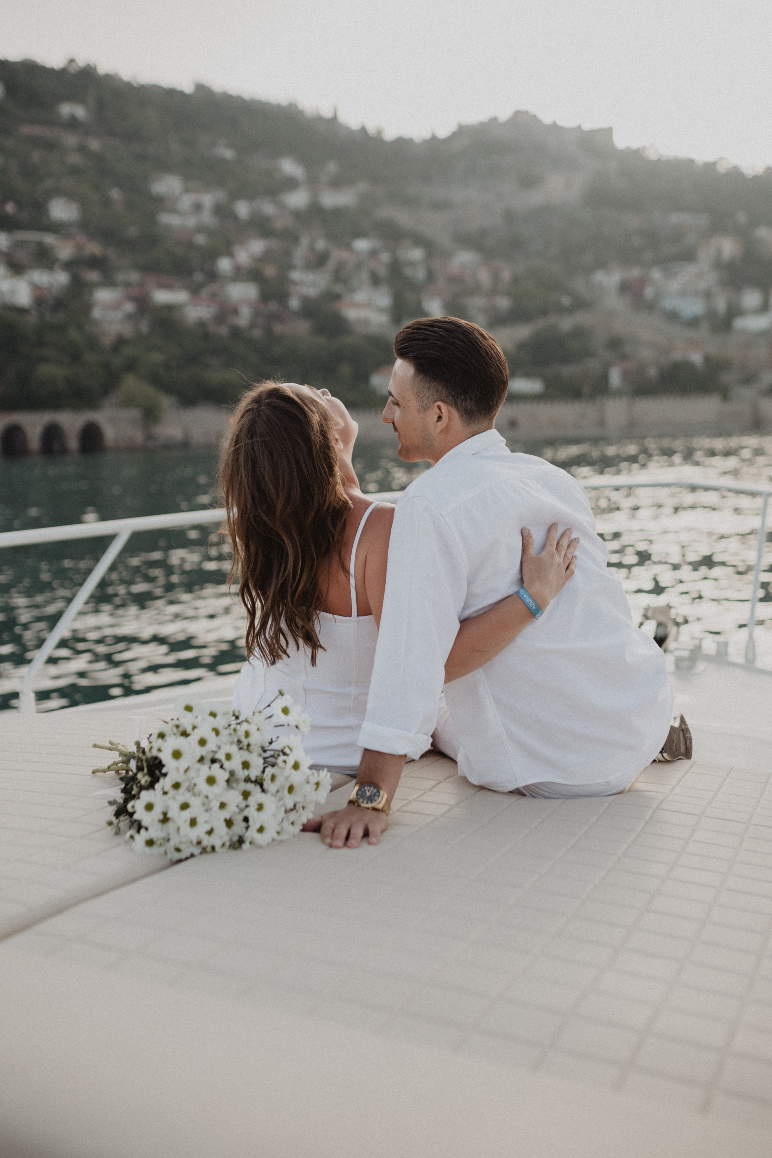 Предложение на яхте. Алания. Кара Дмитрий, фотограф Аланья