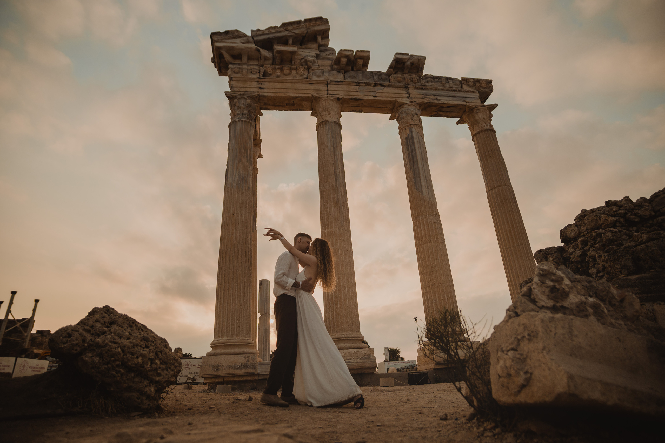 Свадебная фотосессия. Сиде. Кара Дмитрий, фотограф Аланья